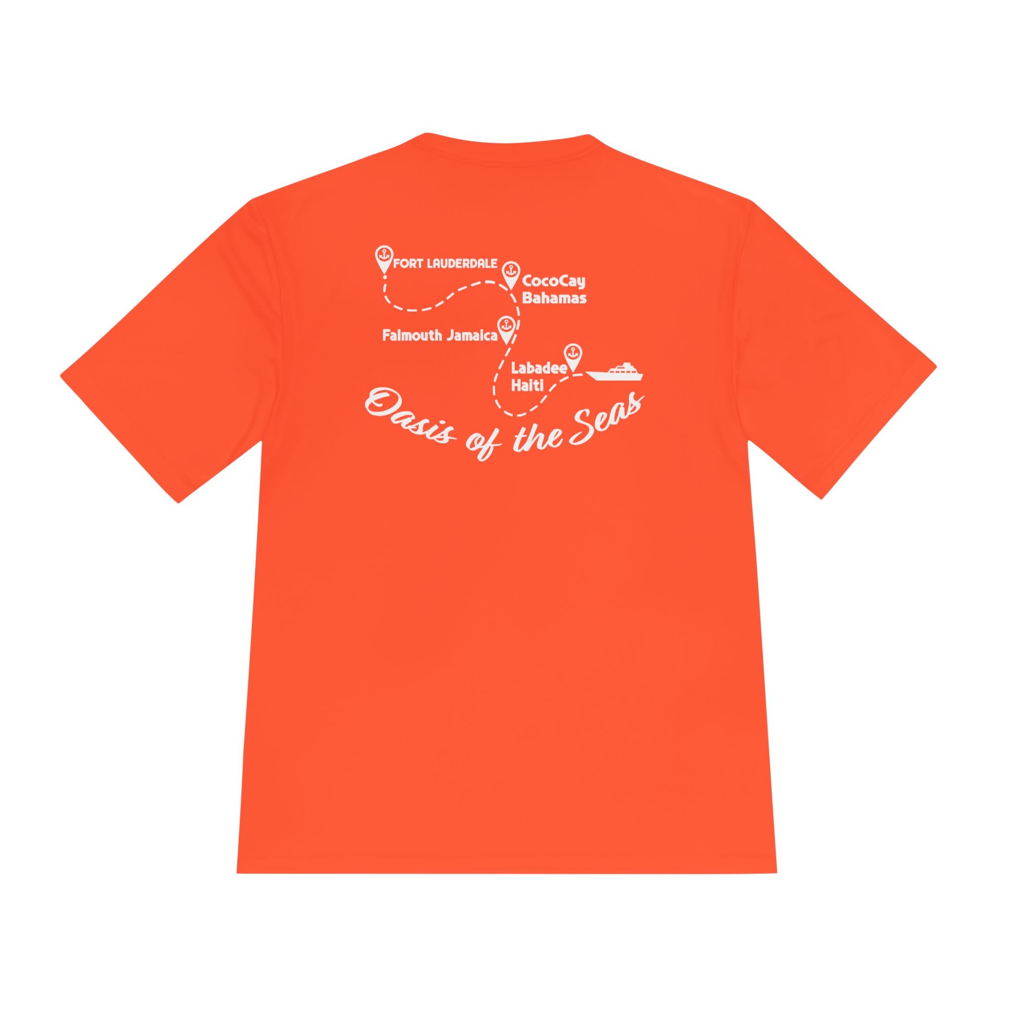 Bennet Family Cruise White Text- Unisex Moisture Wicking Tee
