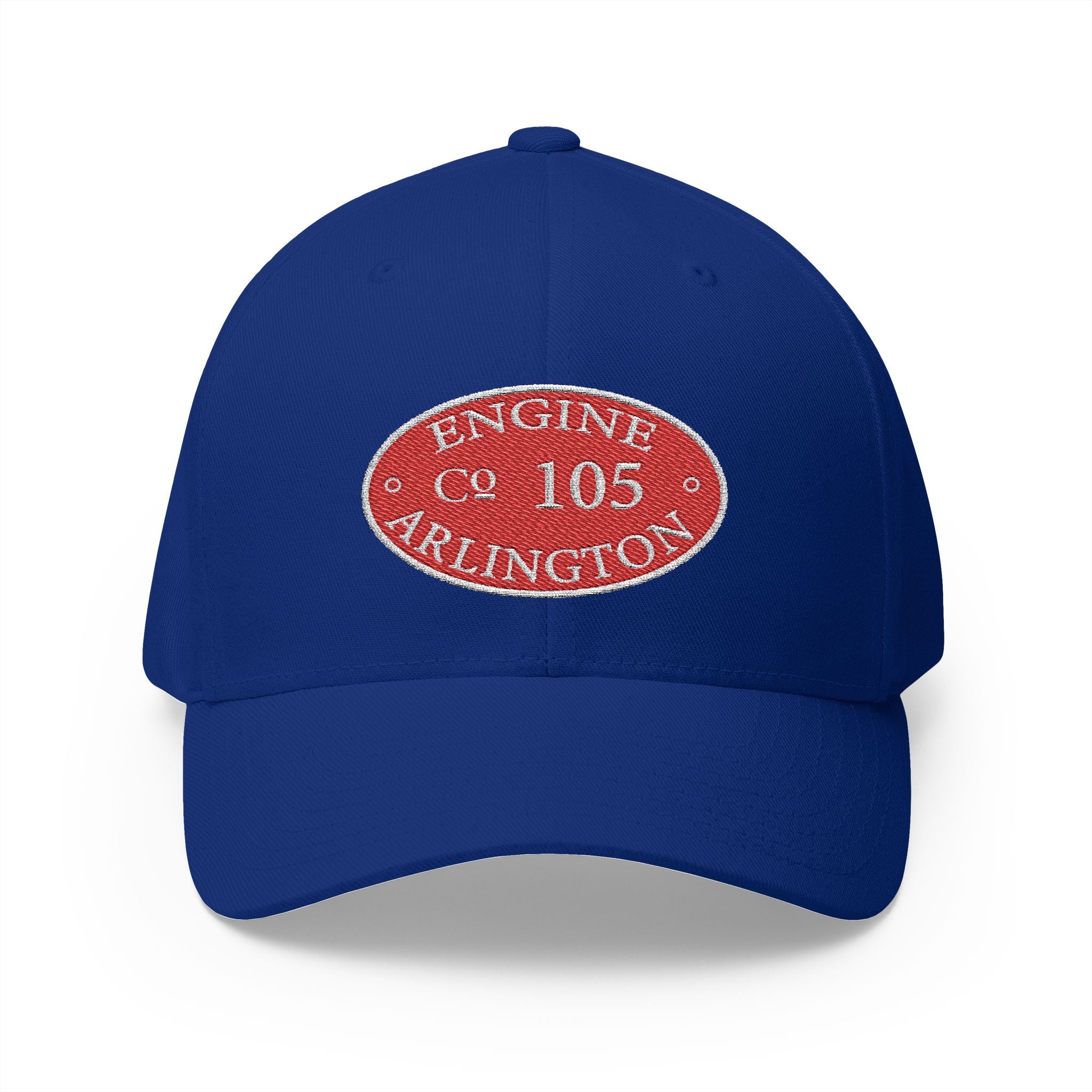 Arlington Engine 5 Circle Patch - FLEXFIT Closed-Back Structured Cap (Embroidery)