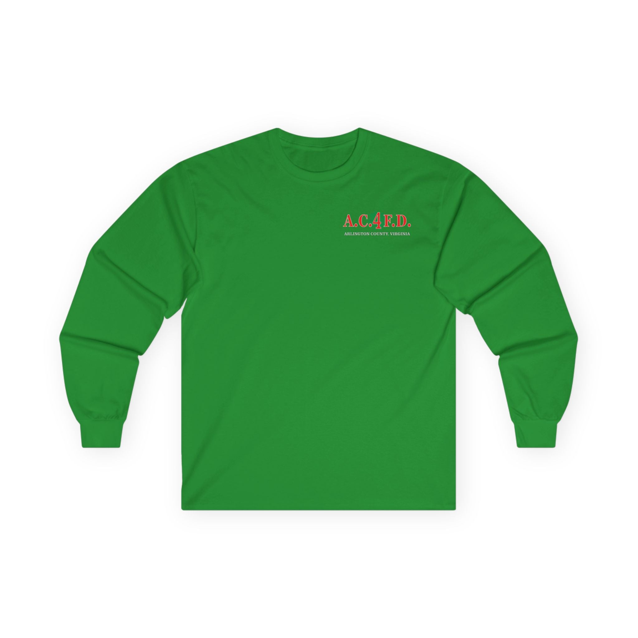 ACFD 4 Old School Rest-Q Shirt  - Unisex Ultra Cotton Long Sleeve Tee
