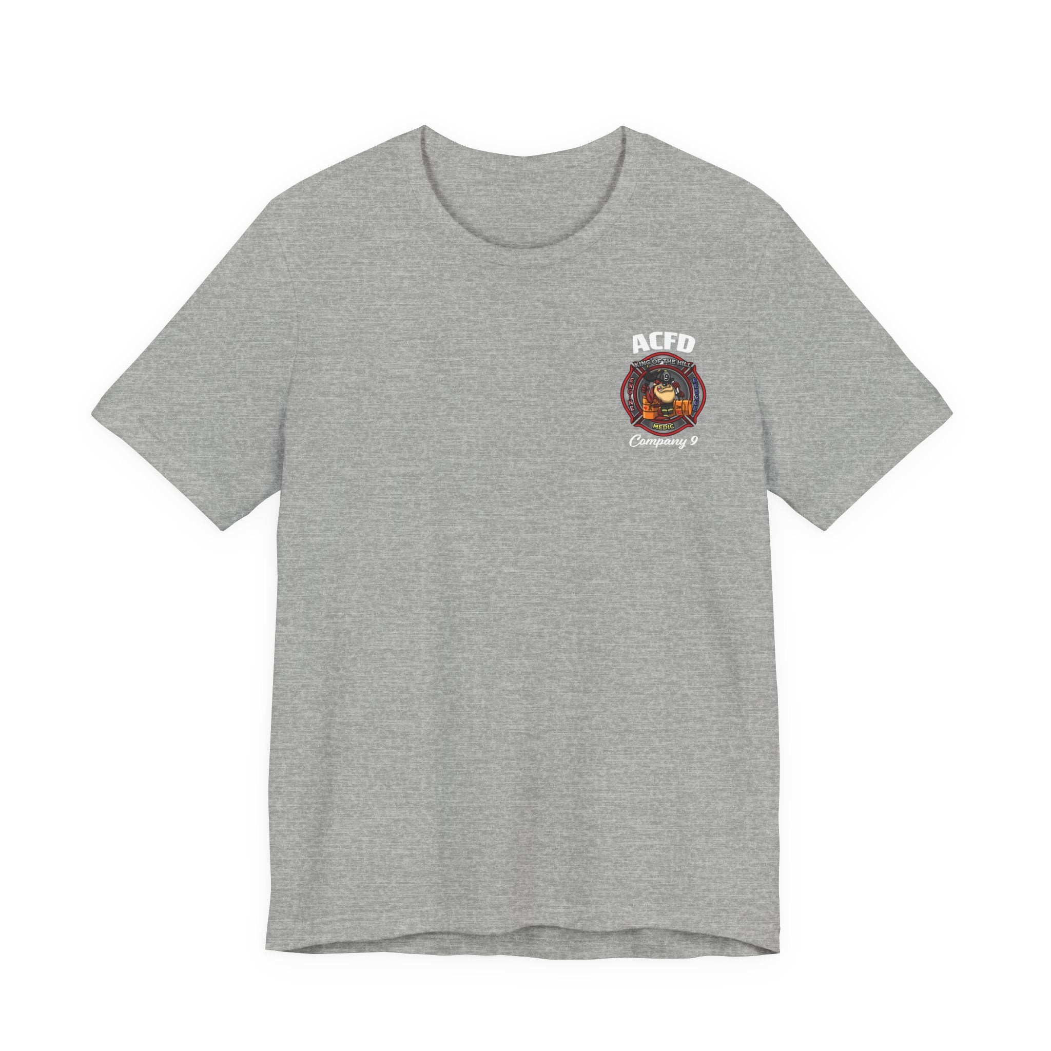 Station 9 Firefighter - Engine - Bella+Canvas Soft Unisex Tee