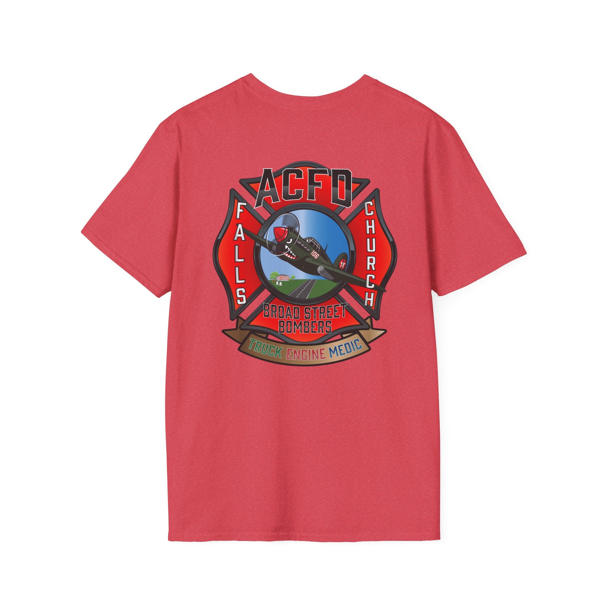Station 6 broad street bombers - Unisex Softstyle T-Shirt Gildan