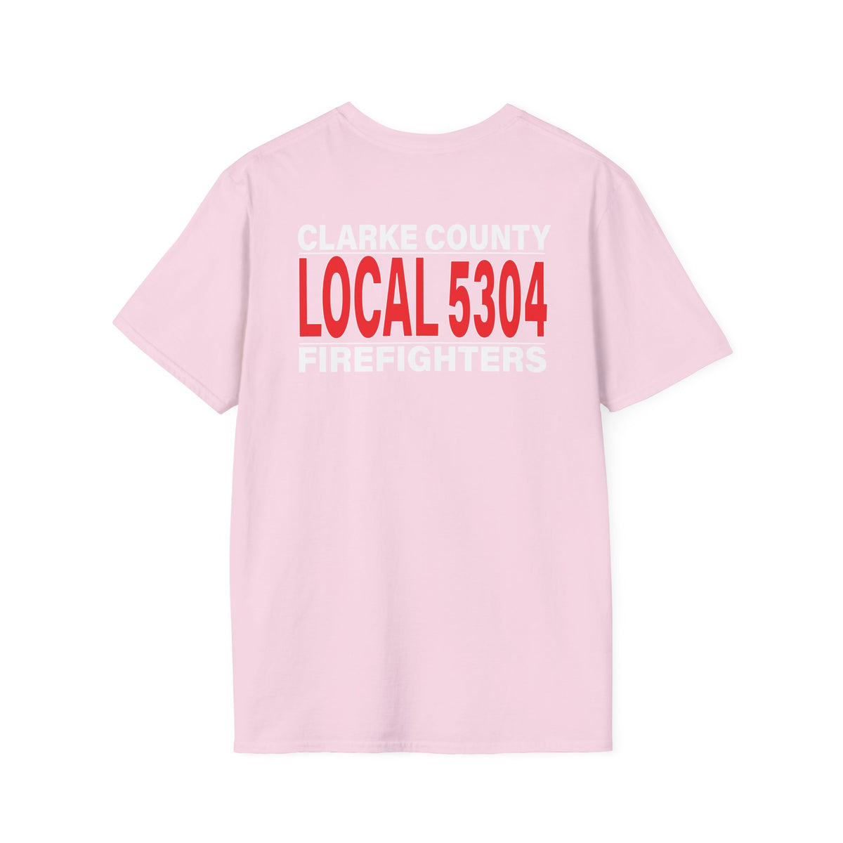 Clarke County Local 5304 version 2 (Portion of Proceeds go to Local 5304)  - Gildan Soft Cotton Softstyle T-Shirt