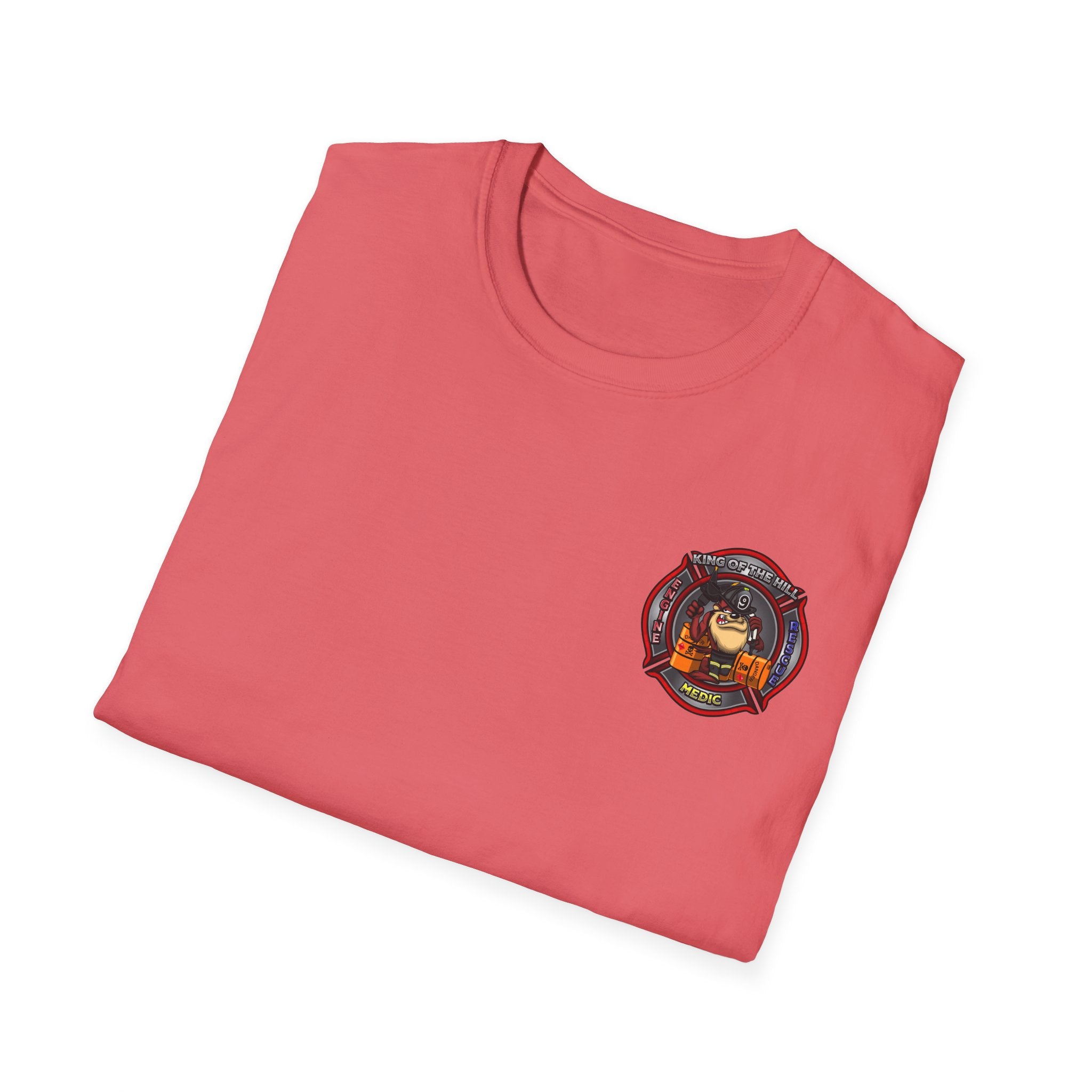 Station 9 Taz Front / Taz back - Gildan Soft Cotton Softstyle T-Shirt