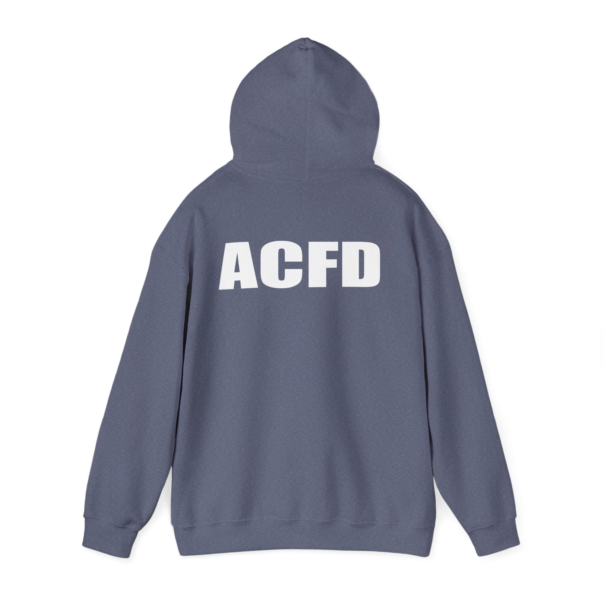Arlington Station 3 Rhino Front/ACFD FF Back - Gildan Heavy Blend™ Hooded Sweatshirt