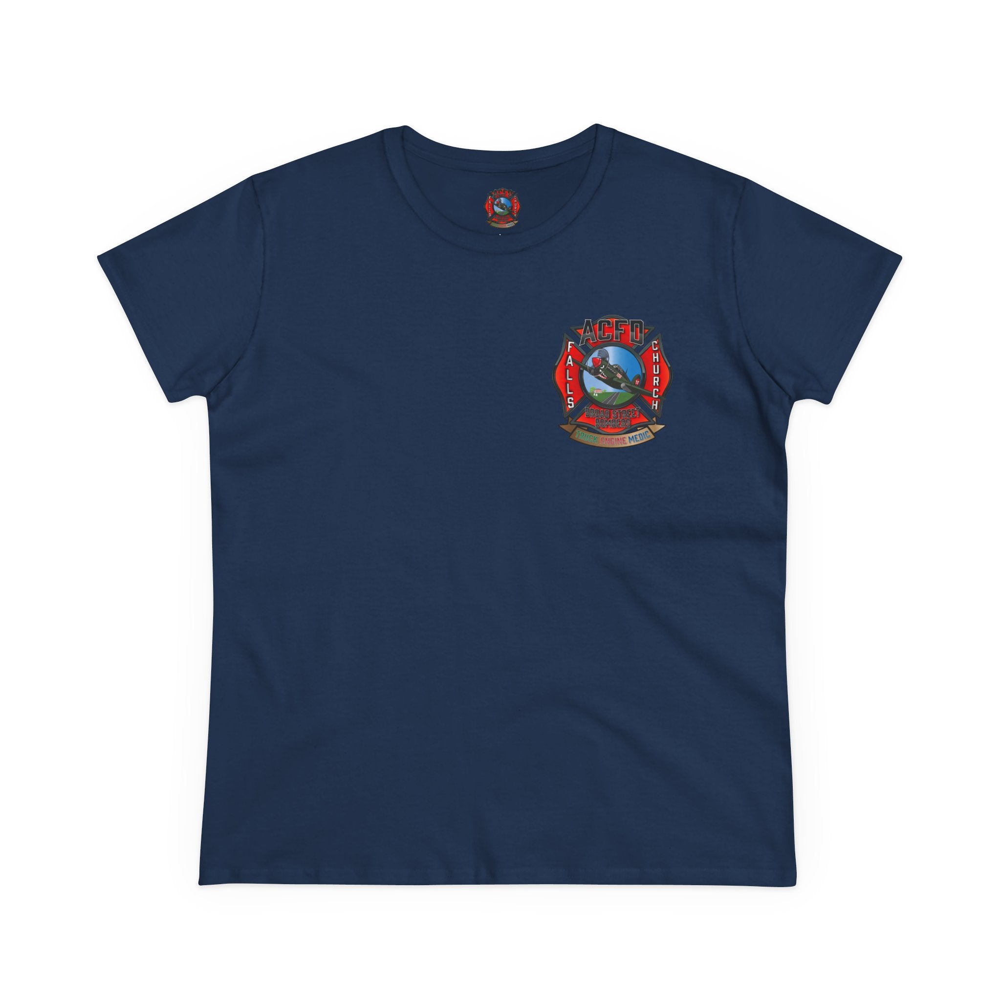 Women's Midweight Cotton Tee - Station 6 Broad Street Bombers