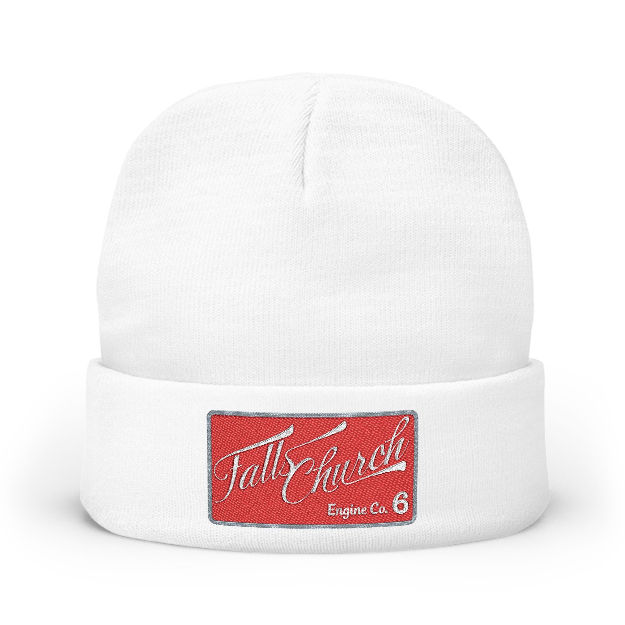 Arlington Falls Church Engine 6 - Knit Beanie (Embroidery)