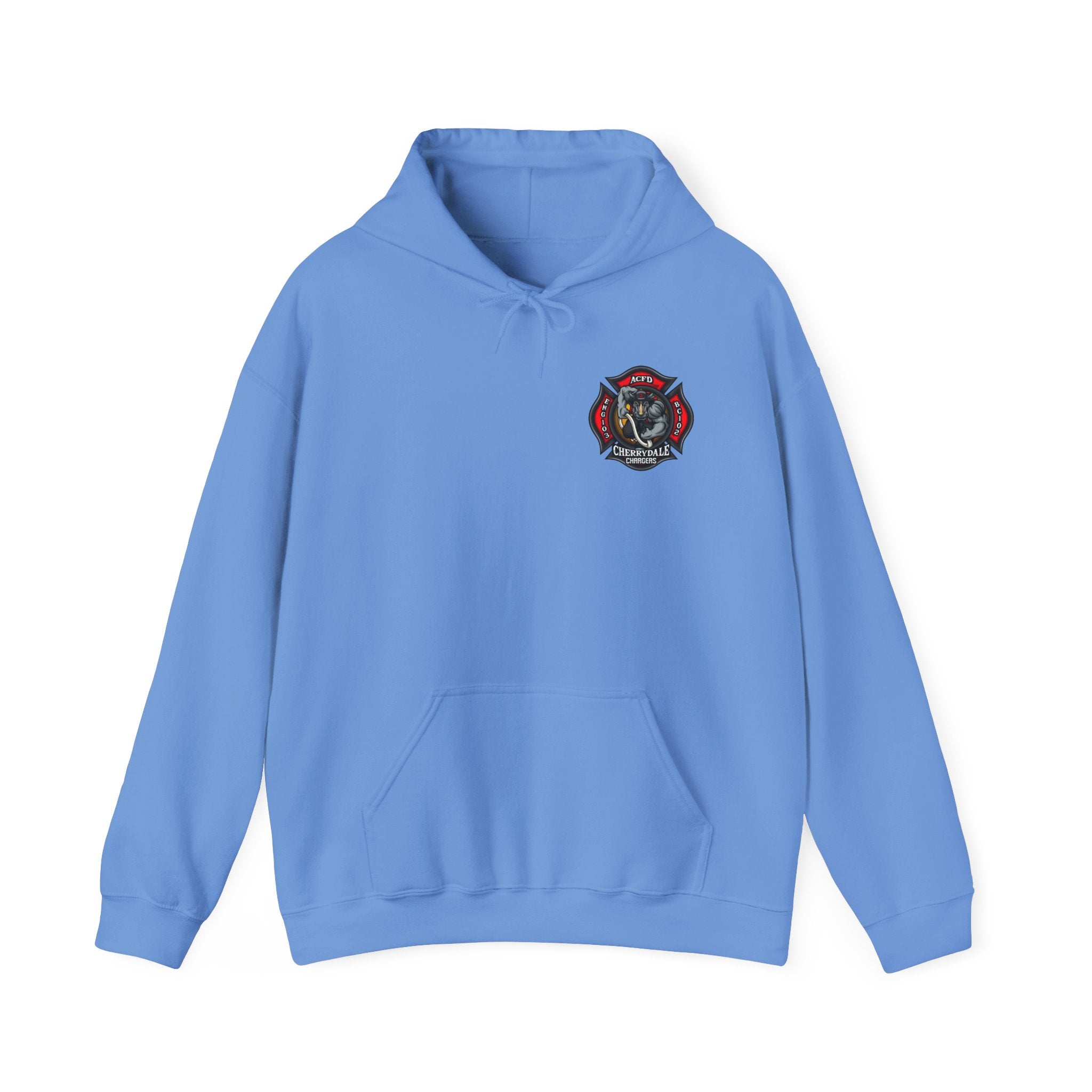 Arlington Station 3 Rhino Front/Back - Gildan Heavy Blend™ Hooded Sweatshirt