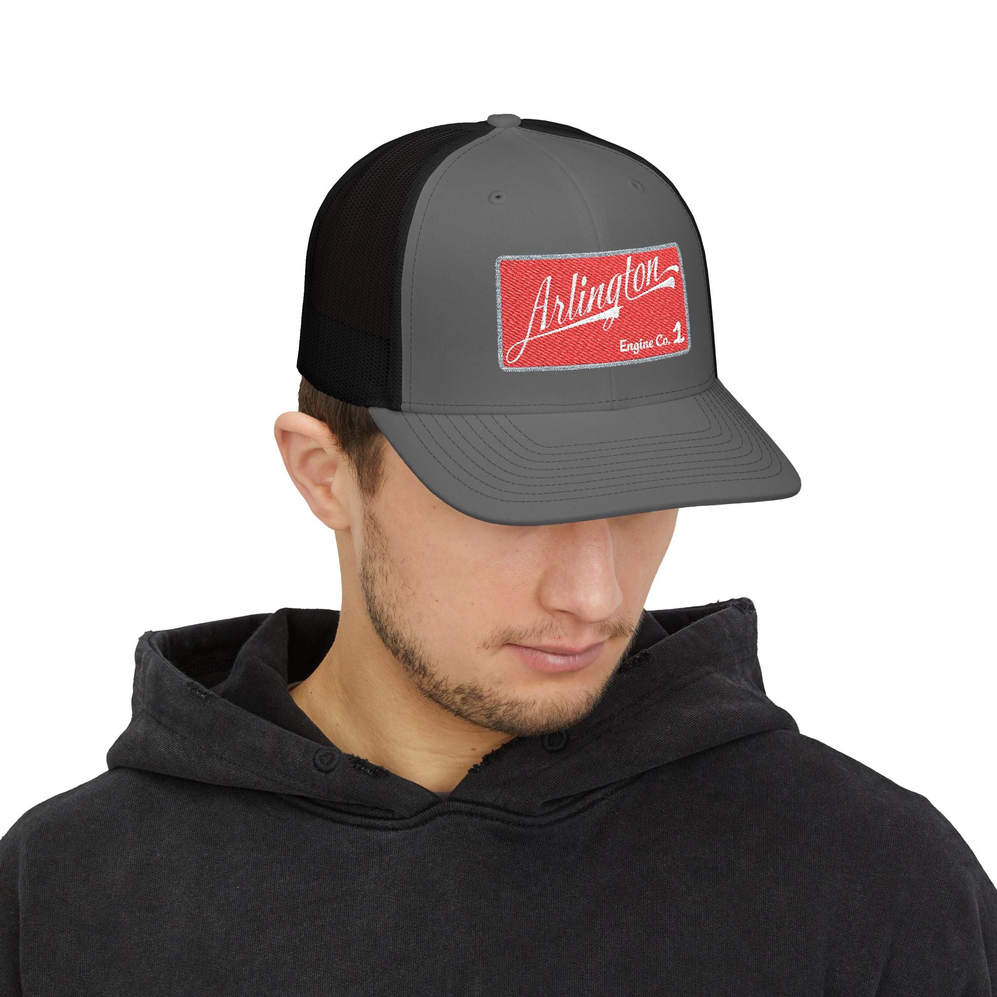 Arlington Engine Co. 1 - Snapback Trucker (Richardson 112 Style Hat)