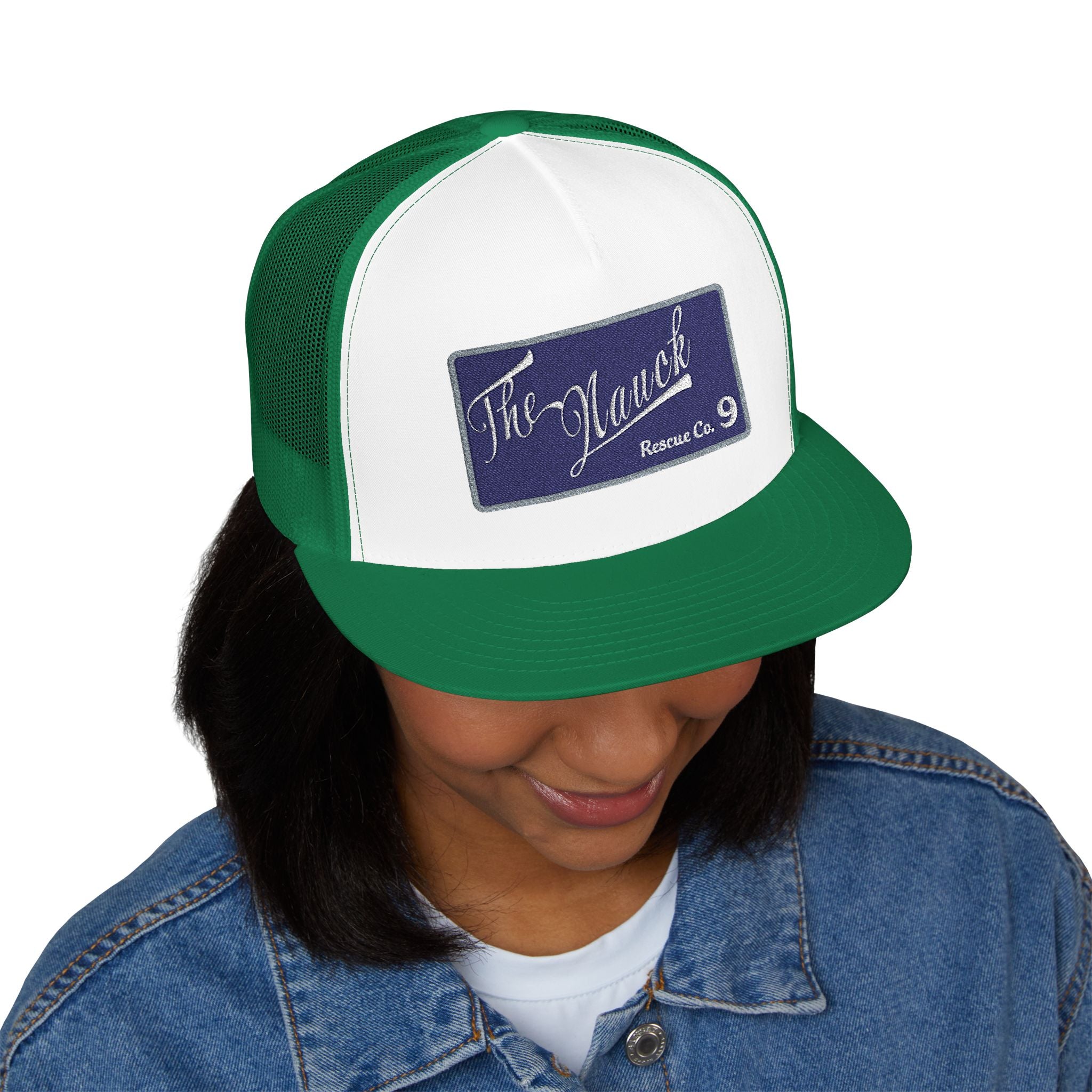 Arlington The Nauck Rescue 9  - 5 Panel Trucker Cap (Embroidery)
