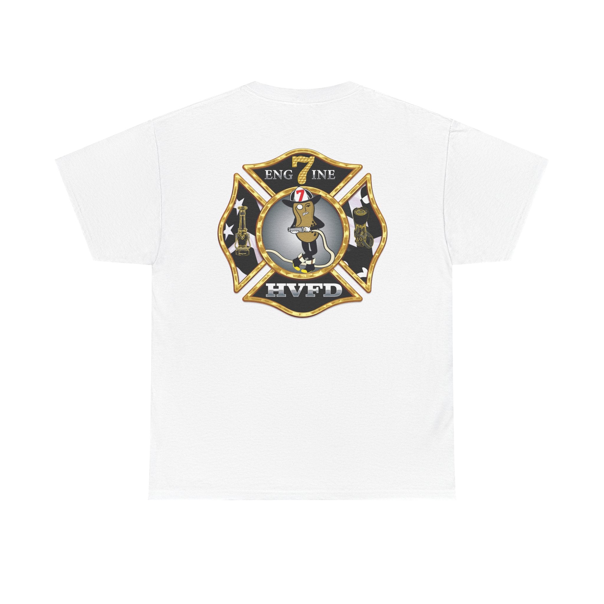 Hollywood MD Vol. Fire Eng7ine - Heavy Cotton Unisex Tee