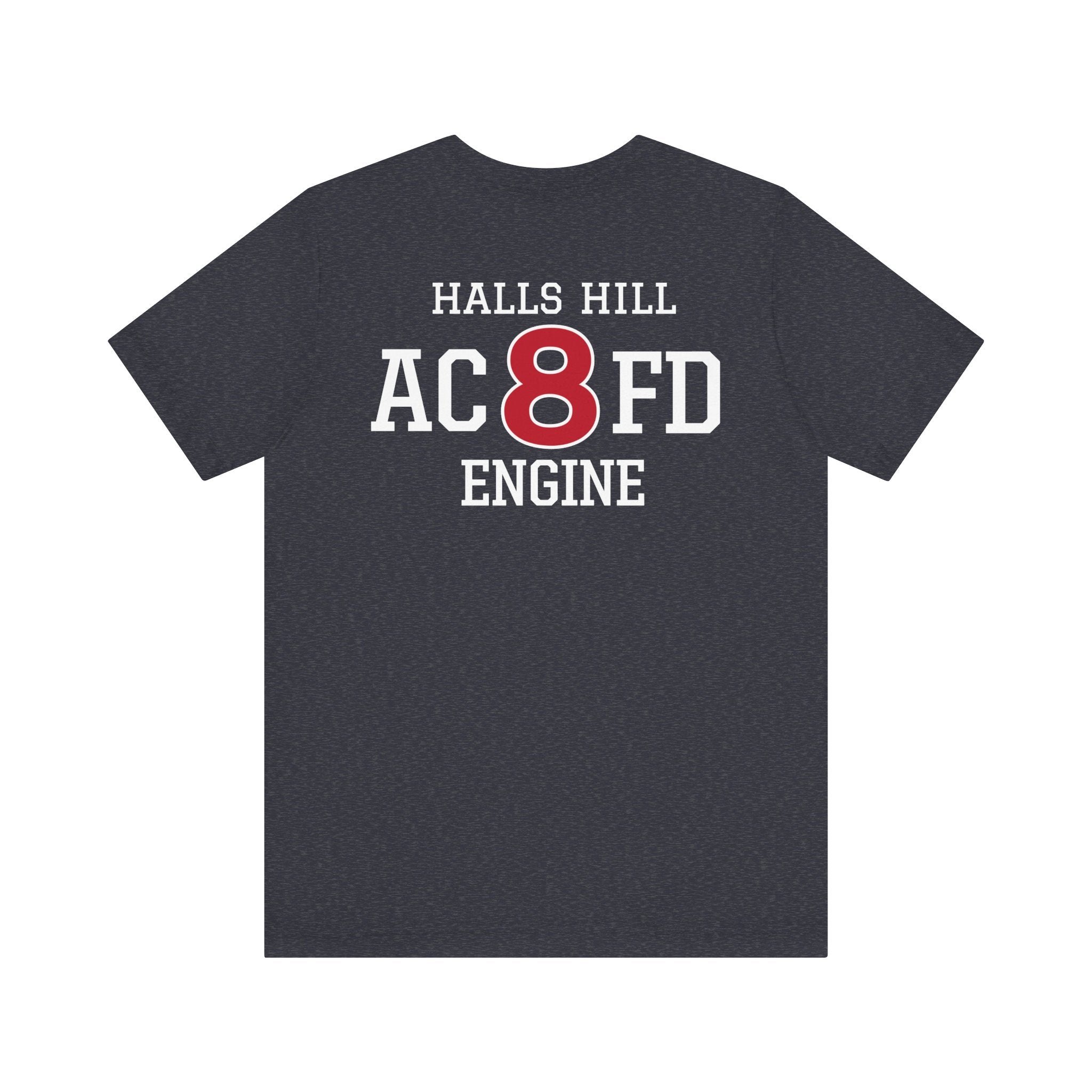Engine 8 Halls Hill - Bella+Canvas Soft Unisex Tee