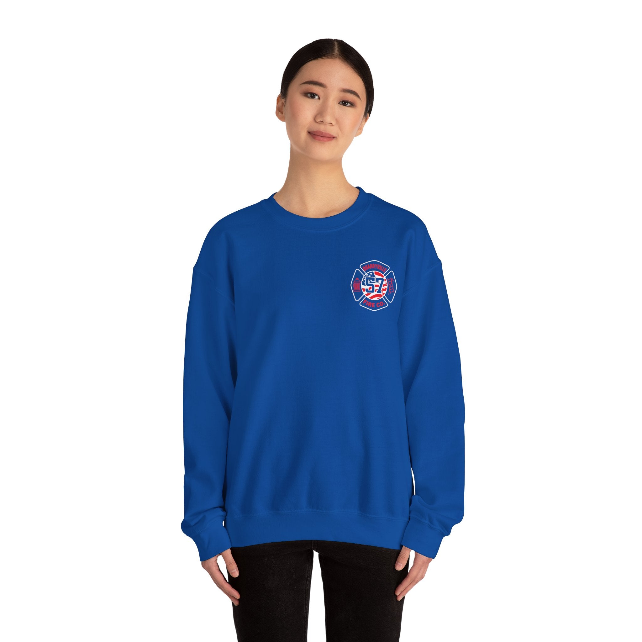 Quarryville PA Vol. Fire - Gildan Unisex Heavy Blend™ Crewneck Sweatshirt