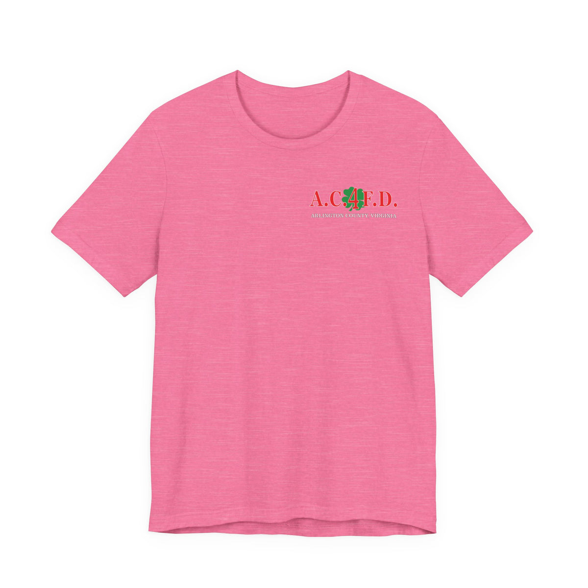 Station 4 Clover Back - Bella+Canvas Soft Unisex Tee
