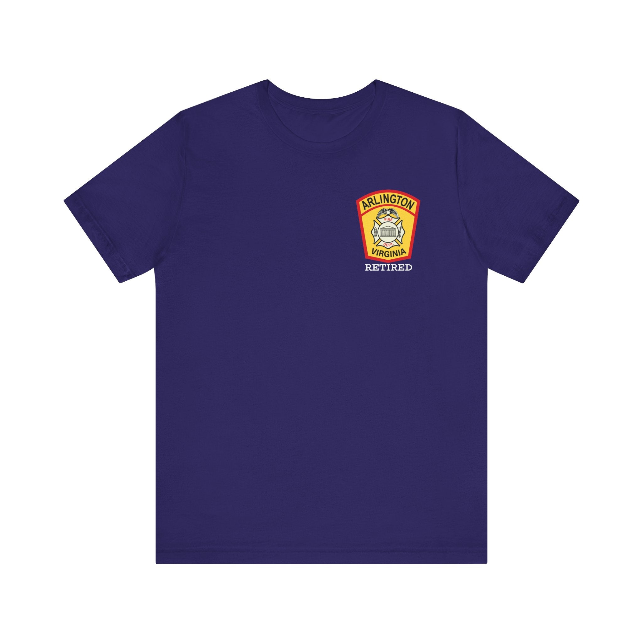 Arlington Retired Old Patch - Bella+Canvas Soft Unisex Tee