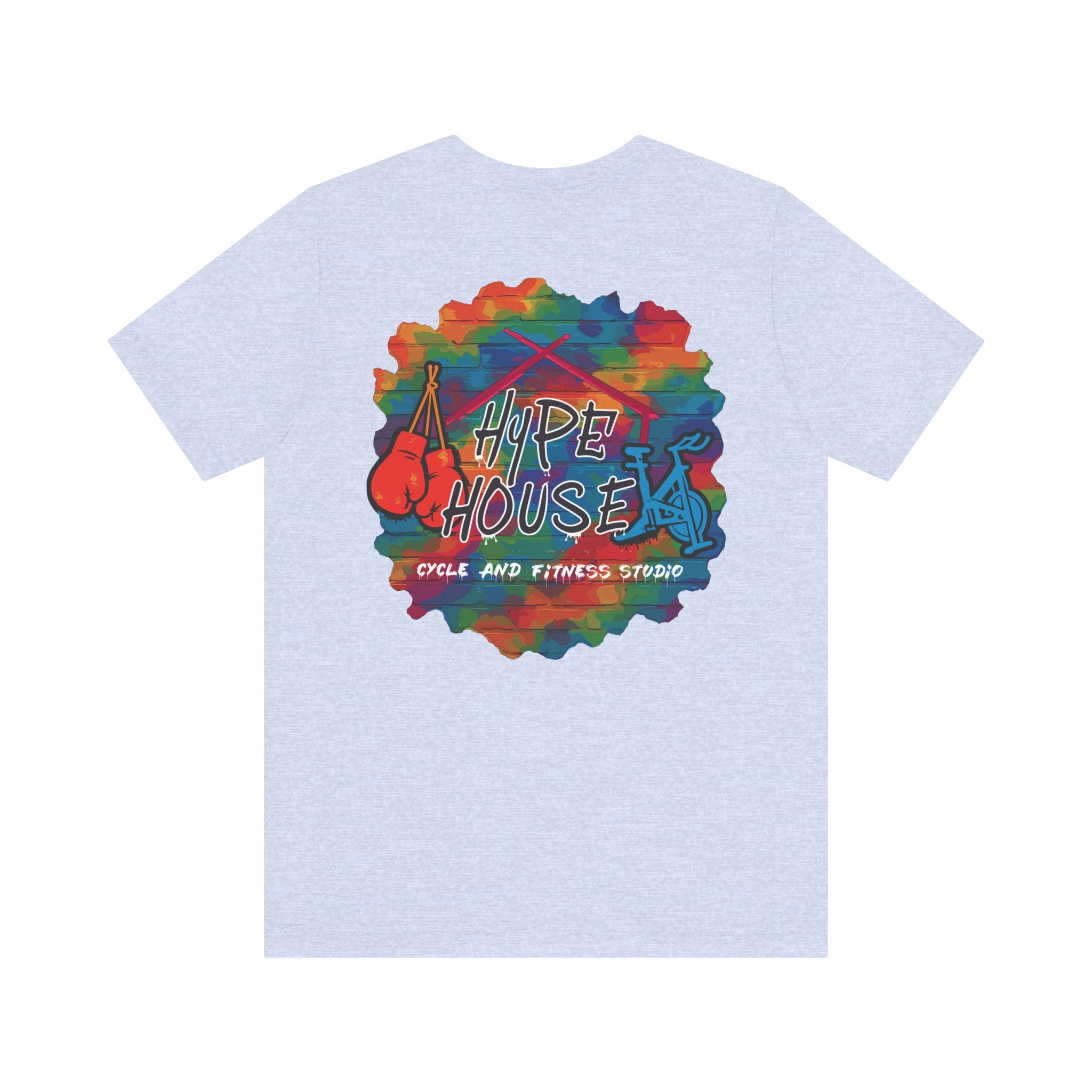 HH Cycle Color Logo light colors - Unisex Jersey Short Sleeve Tee