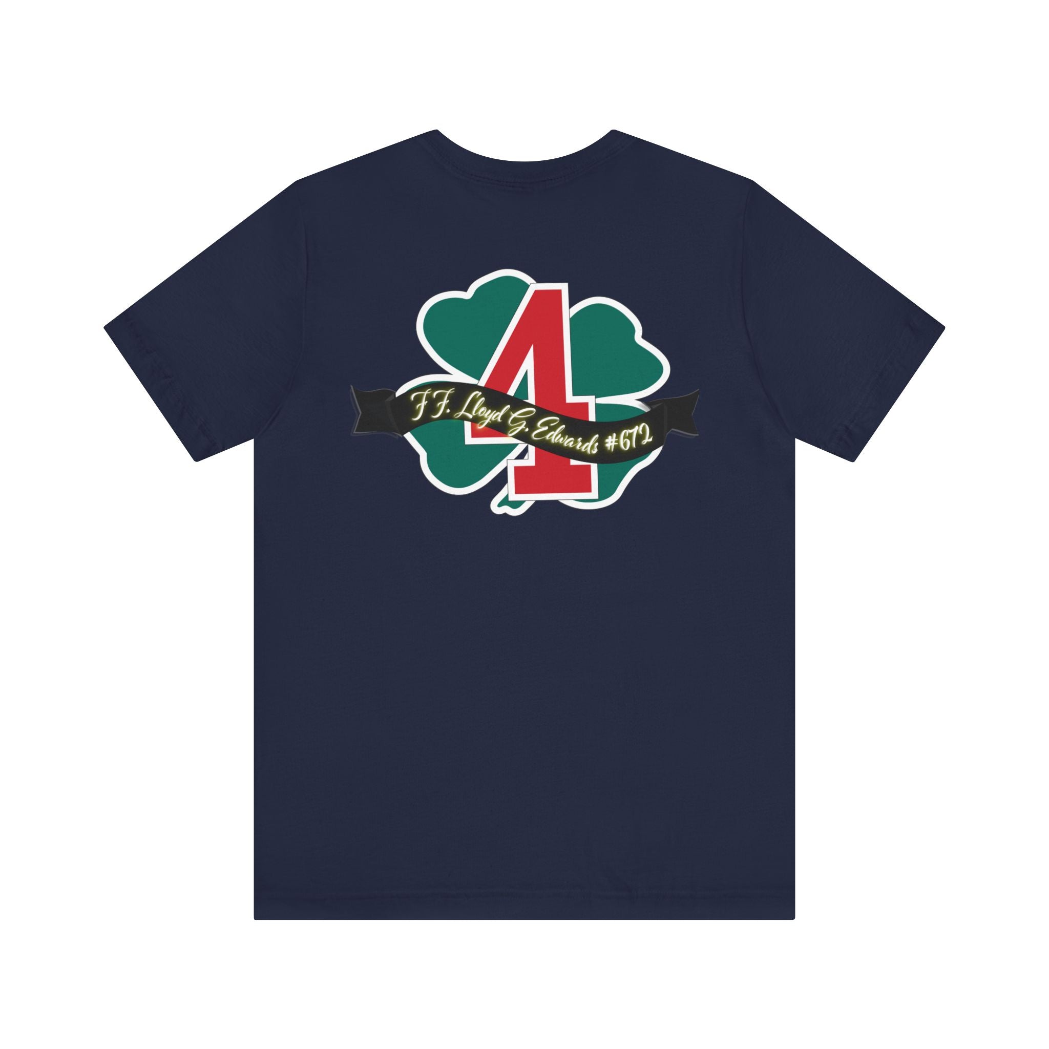 Clover Lloyd Edwards Memorial Shirt  - Unisex Jersey Short Sleeve Tee