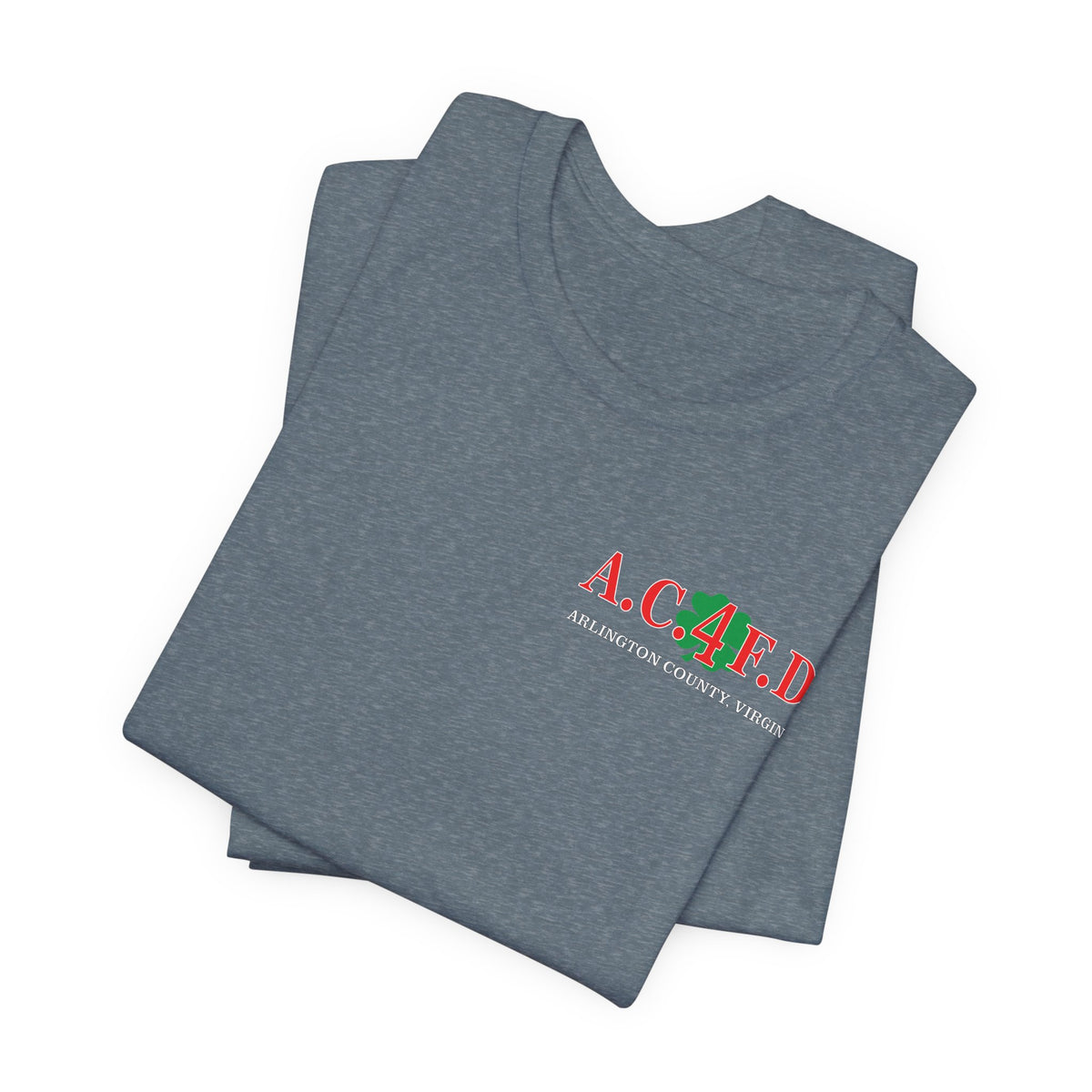 Station 4 Clover Back - Bella+Canvas Soft Unisex Tee