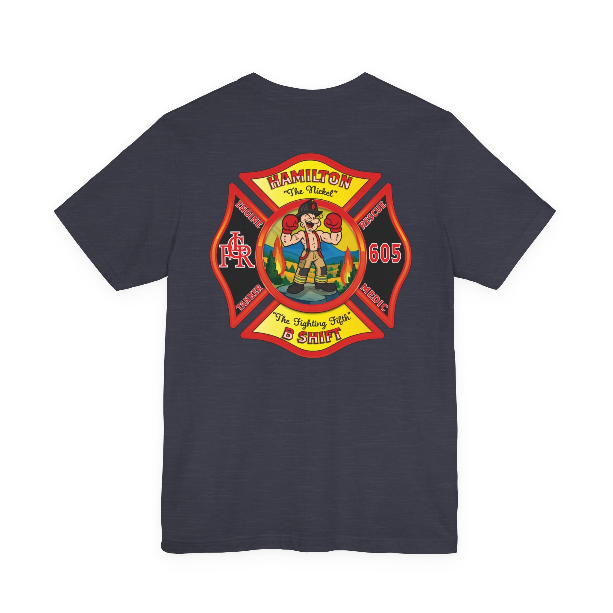 LCFR Hamilton Station 5 version 4 - Bella+Canvas Soft Unisex Tee