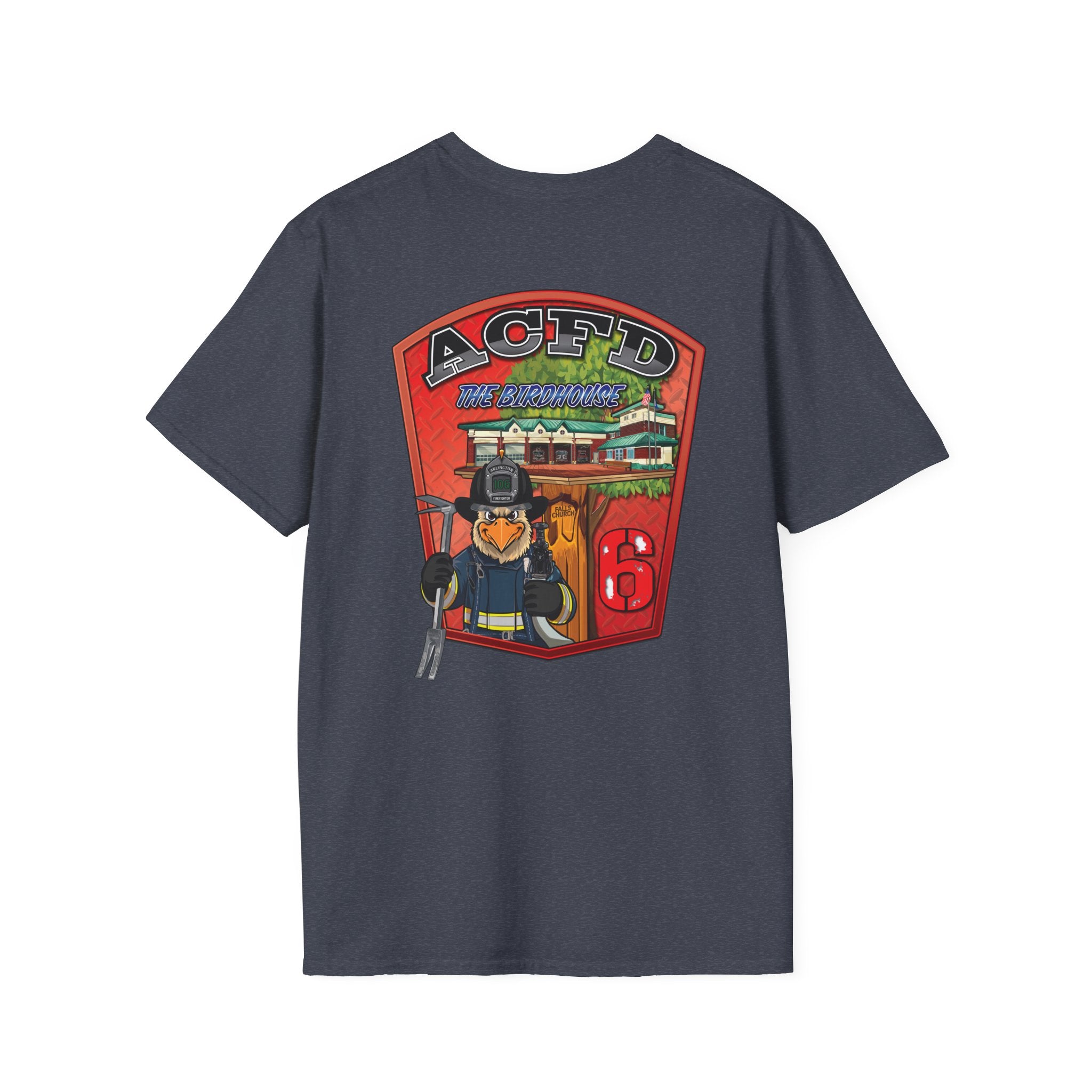 Station 6 The Bird House  - Gildan Soft Cotton Softstyle T-Shirt
