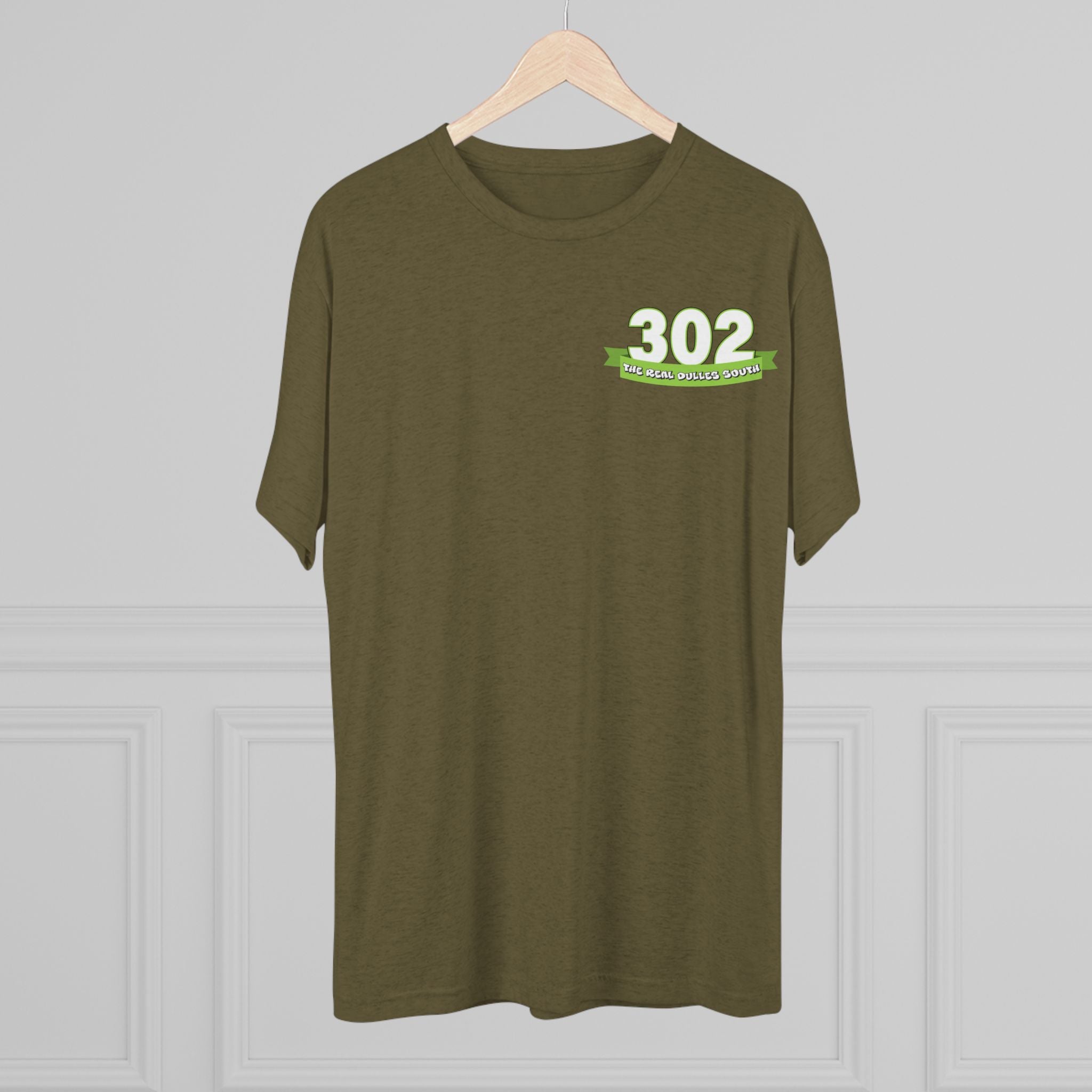 MWAA 302 Real Dulles South - NextLevel Tri-Blend Crew Tee unisex