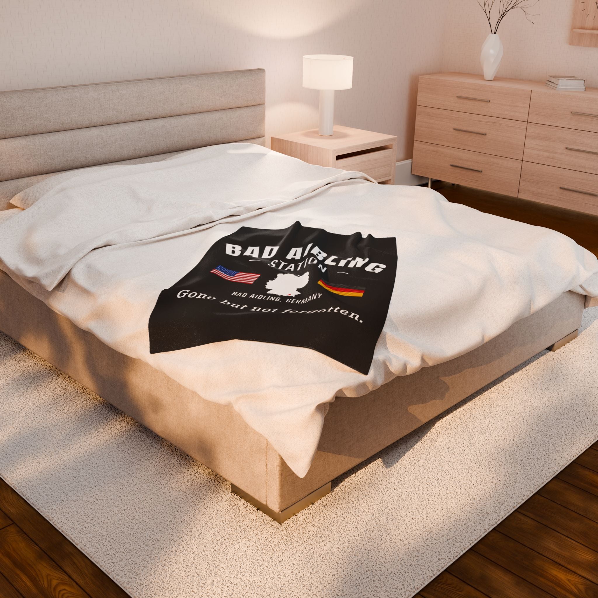 Bad Aibling Gone - Velveteen Plush Blanket