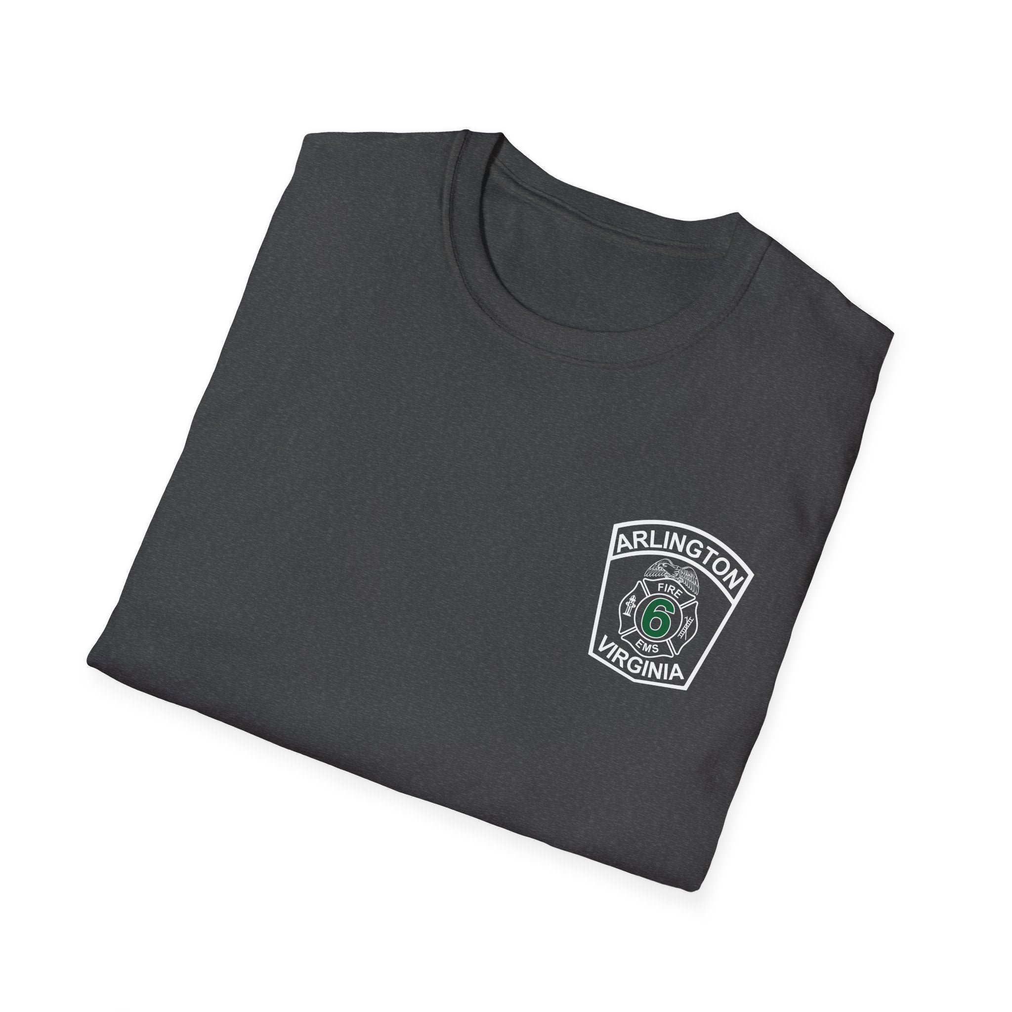 Truck 6 Falls Church - Gildan Soft Cotton Softstyle T-Shirt
