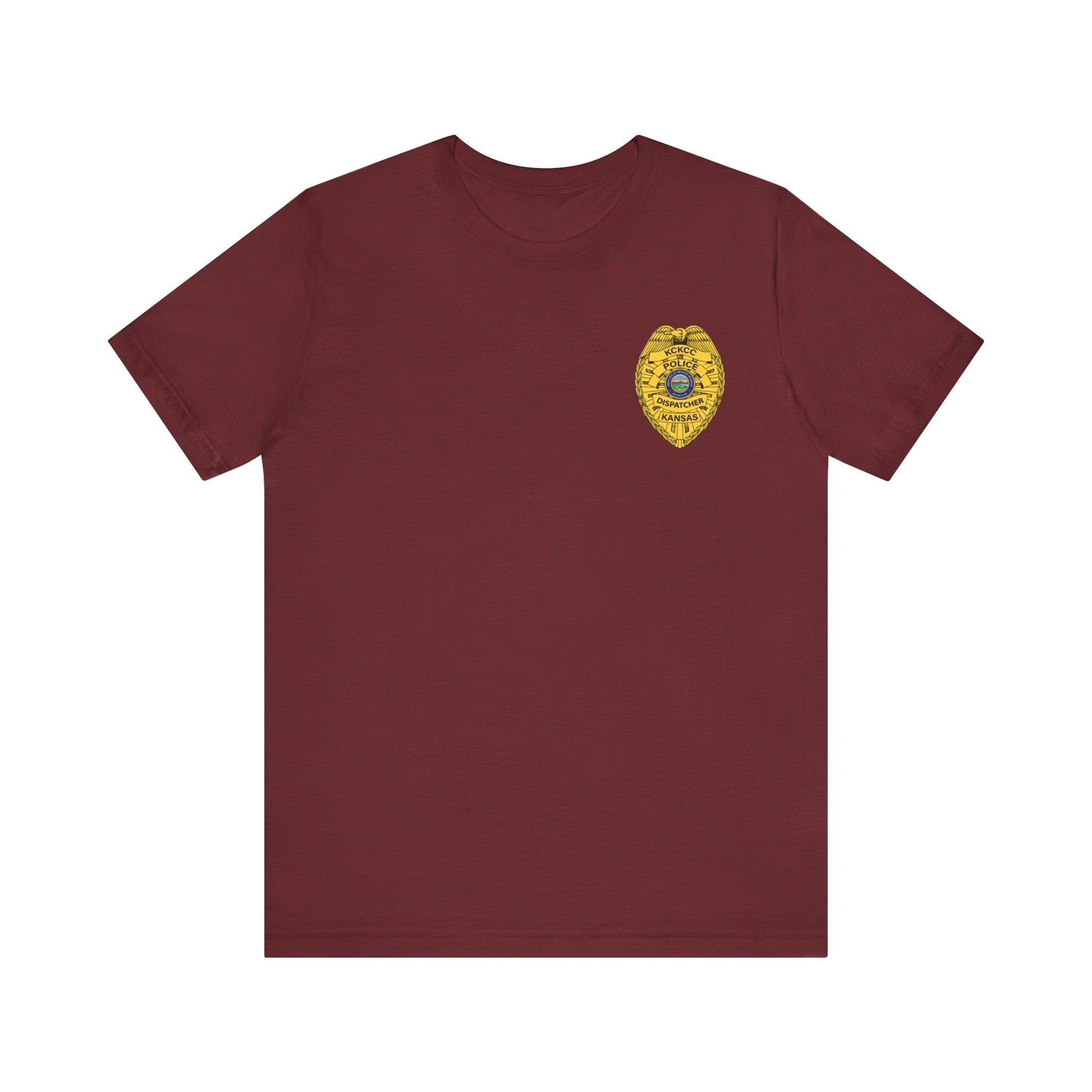 KCKCC Police Dispatcher - Unisex Jersey Short Sleeve Tee