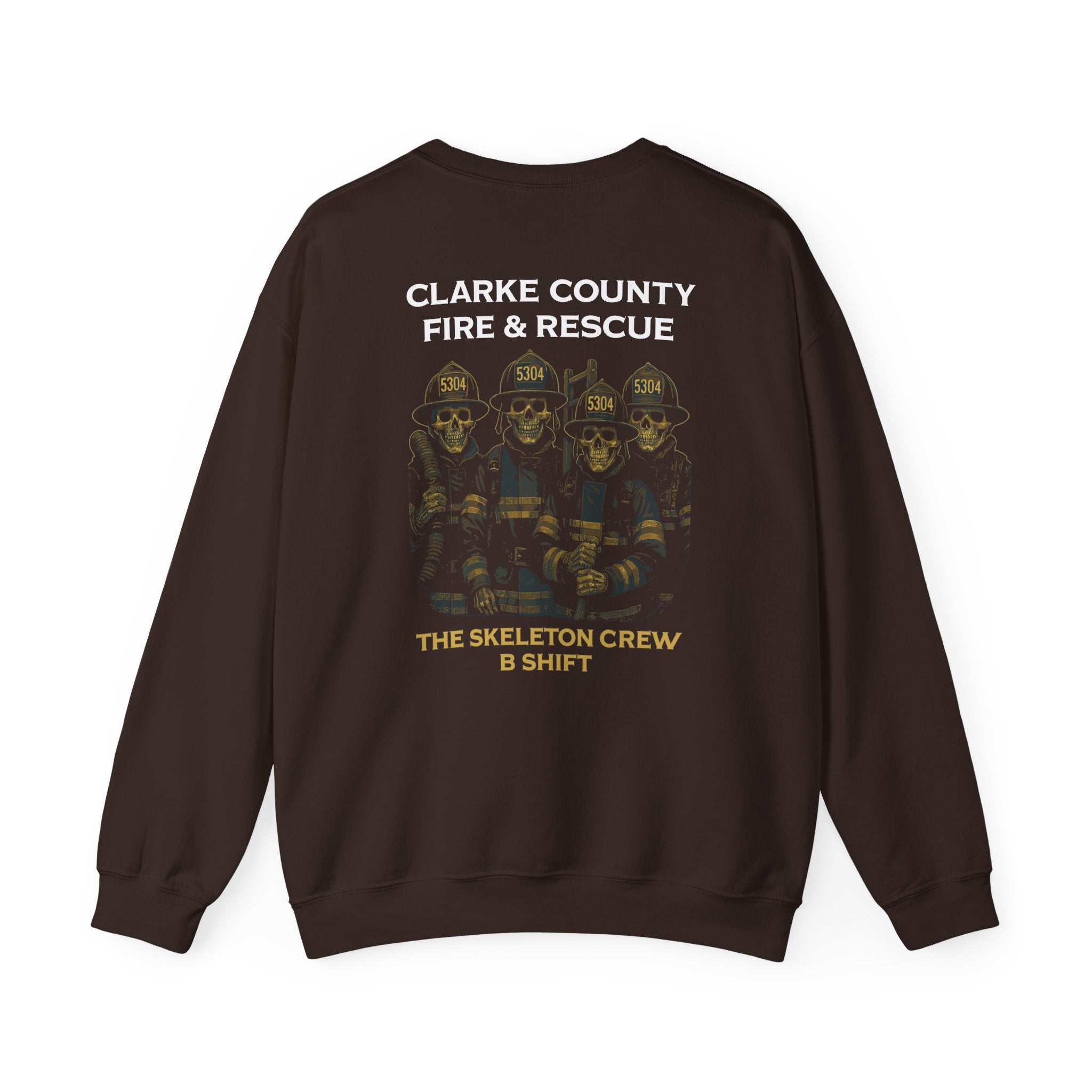 Clarke County B Shift version 1 - Gildan Unisex Heavy Blend™ Crewneck Sweatshirt