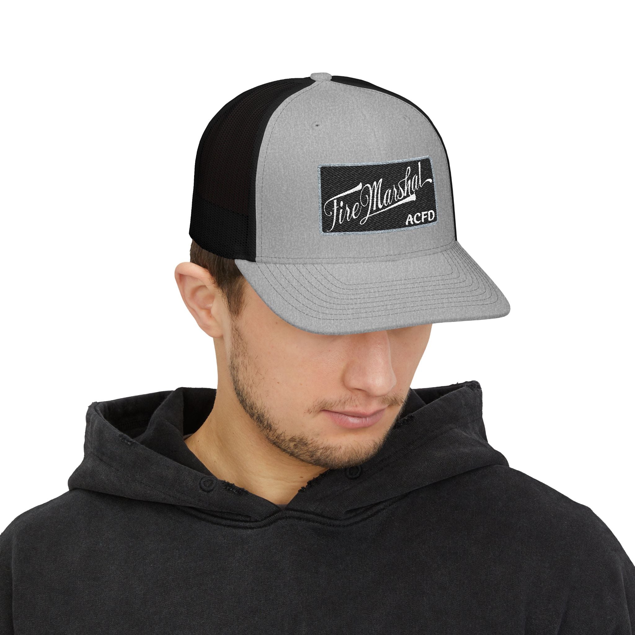 Arlington Fire Marshal - Snapback Trucker (Richardson 112 Style Hat)