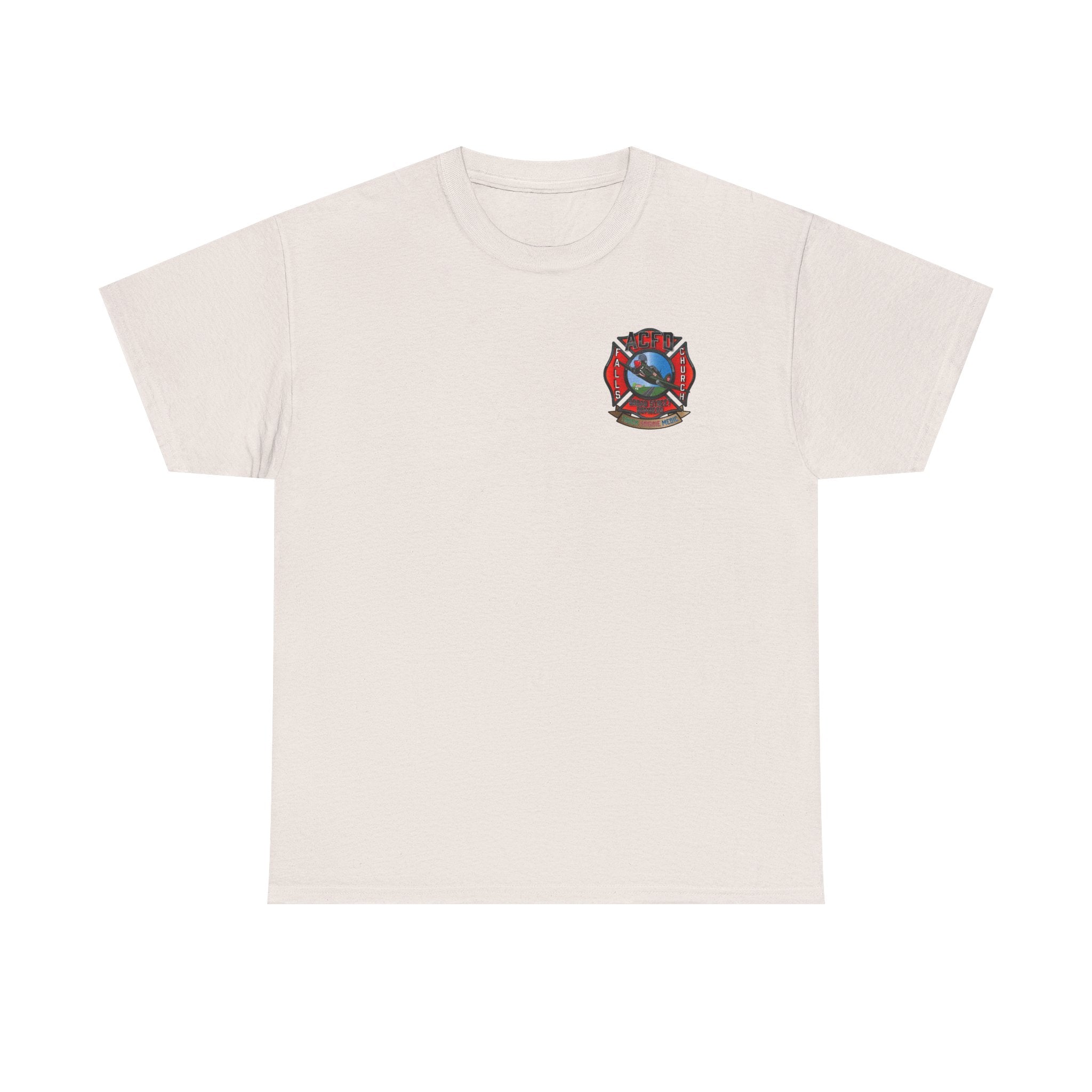 Station 6 Falls Church Apparatus -Heavy Cotton Unisex Tee -