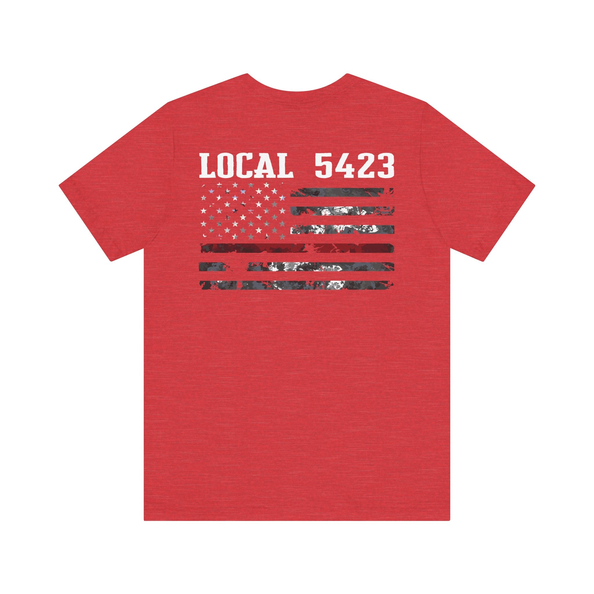 Manheim Township Local 5423 white - Bella+Canvas Soft Unisex Tee