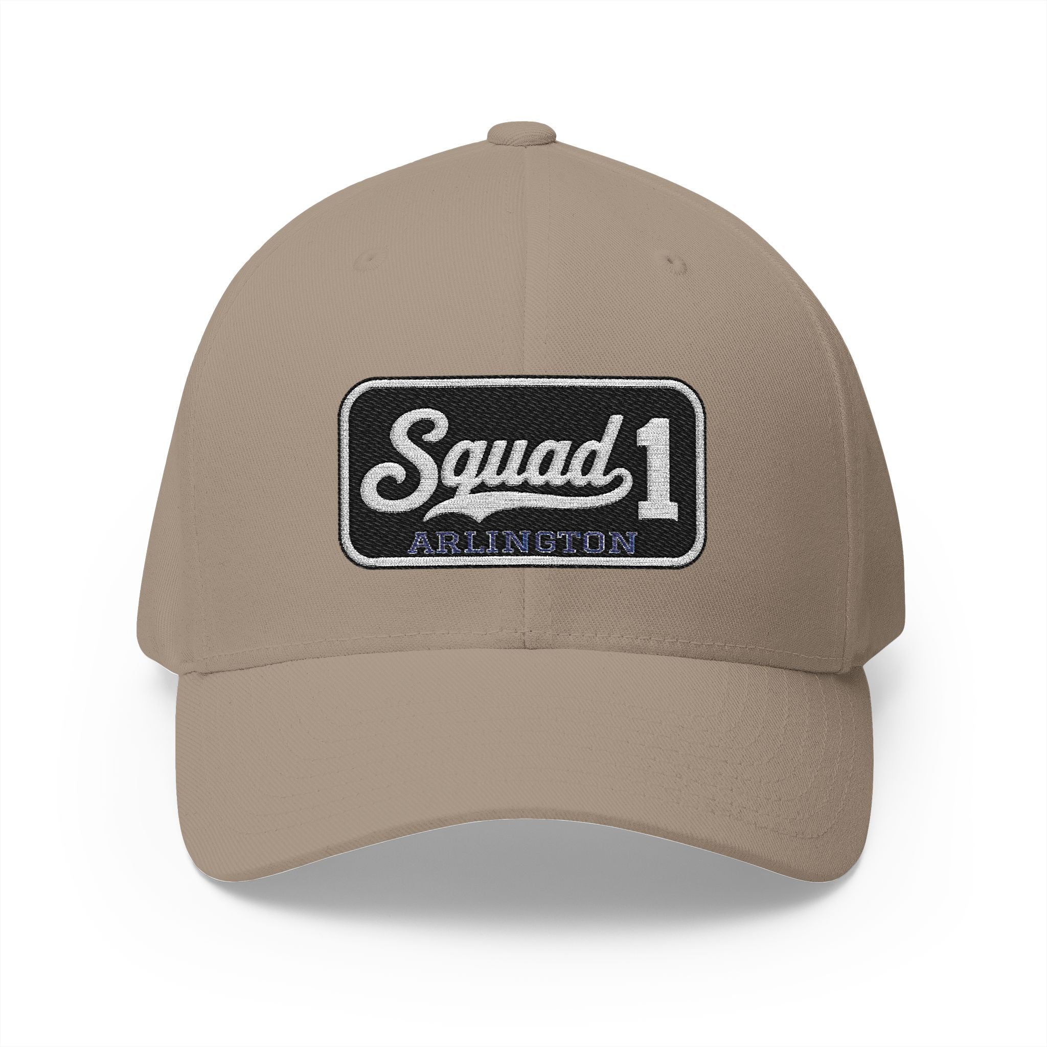 Arlington Squad 1 - FLEXFIT Closed-Back Structured Cap (Embroidery)