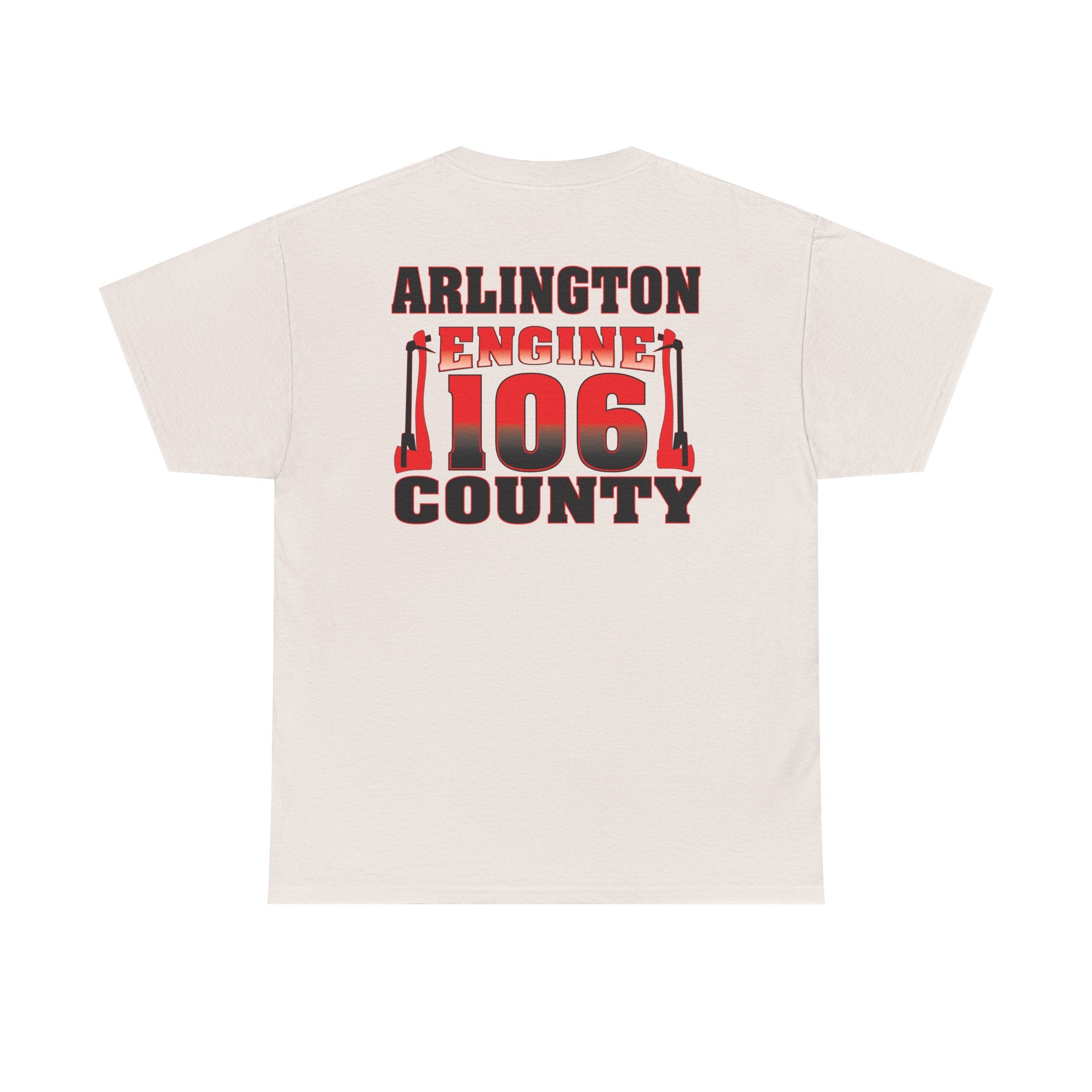 Station 6 Engine Arlington - Heavy Cotton Unisex Tee