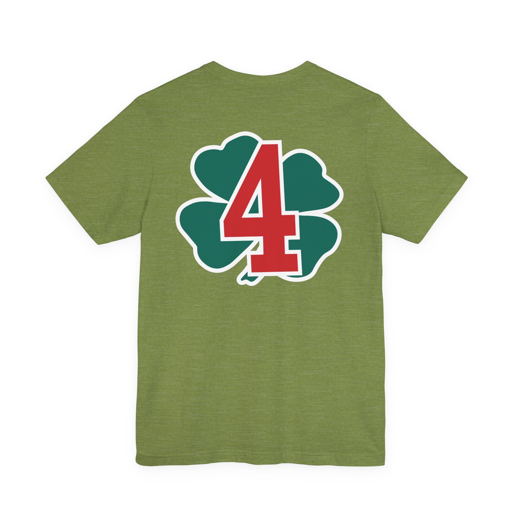 Station 4 Clover Back - Bella+Canvas Soft Unisex Tee