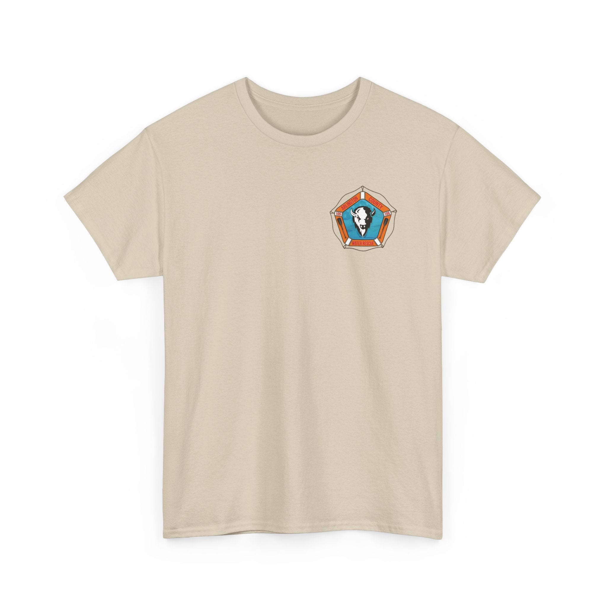 Heavy Cotton Unisex Tee - Station 5 Water Rescue