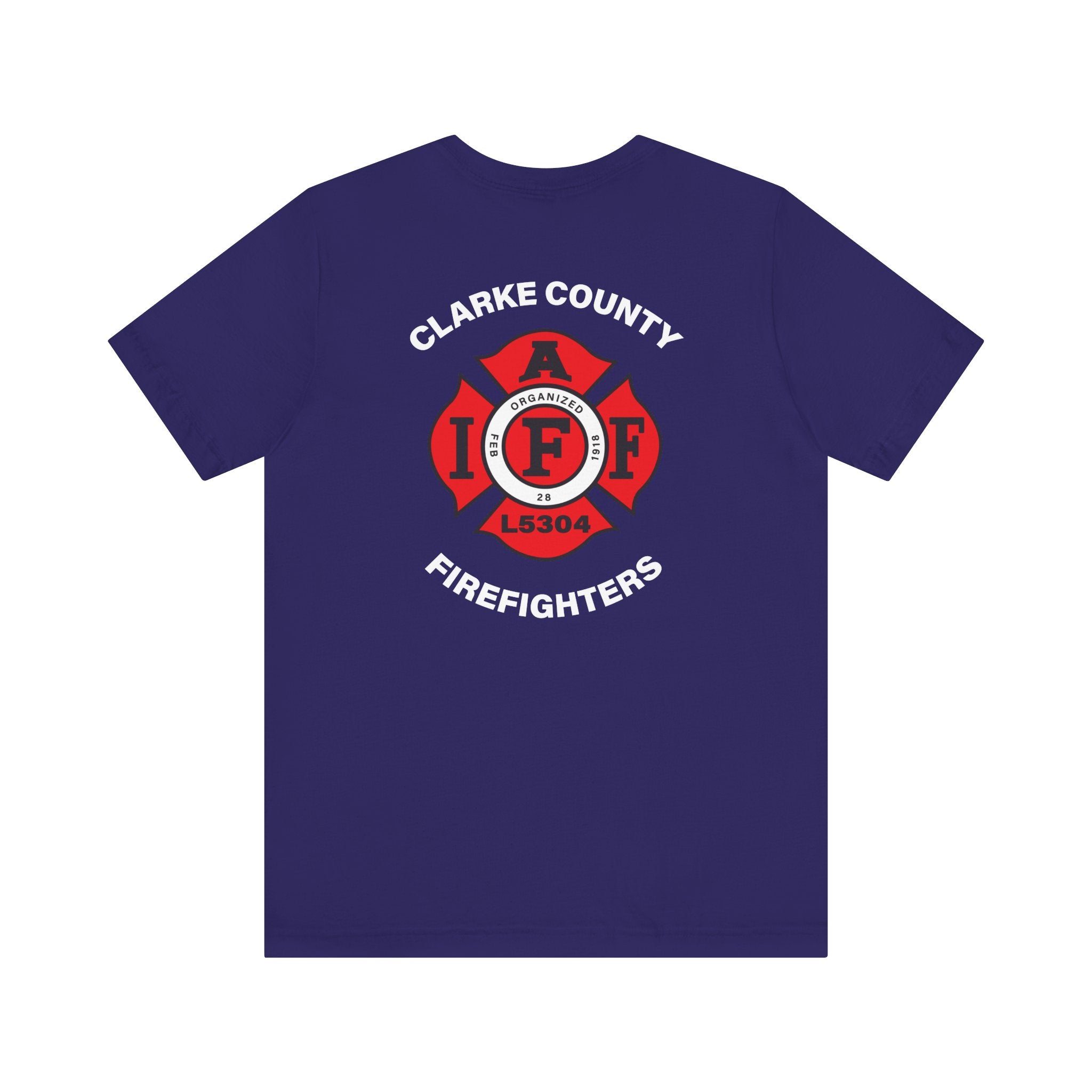 Clarke County Local 5304 (Portion of Proceeds go to Local 5304) - Bella+Canvas Soft Jersey Cotton Unisex Tee