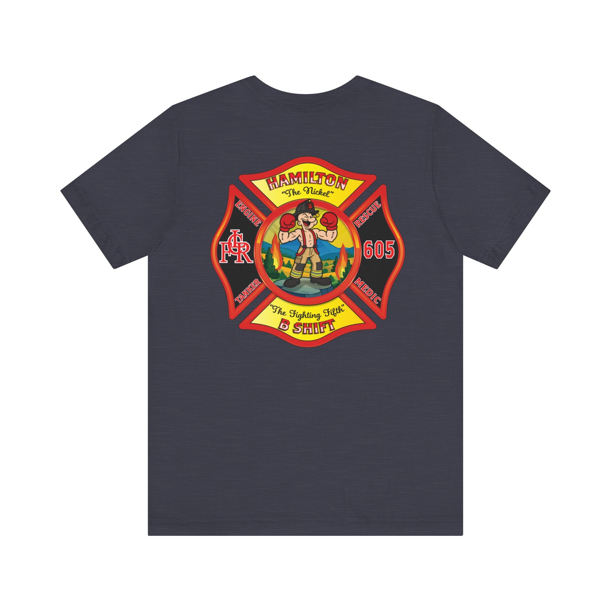 LCFR Hamilton Station 5 version 4 - Bella+Canvas Soft Unisex Tee