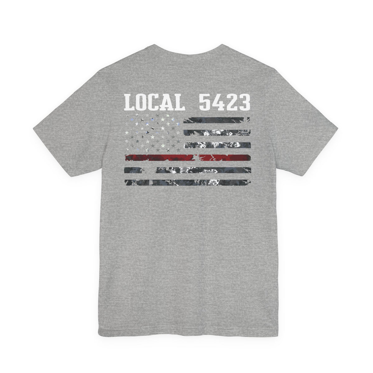 Manheim Township Local 5423 white - Bella+Canvas Soft Unisex Tee