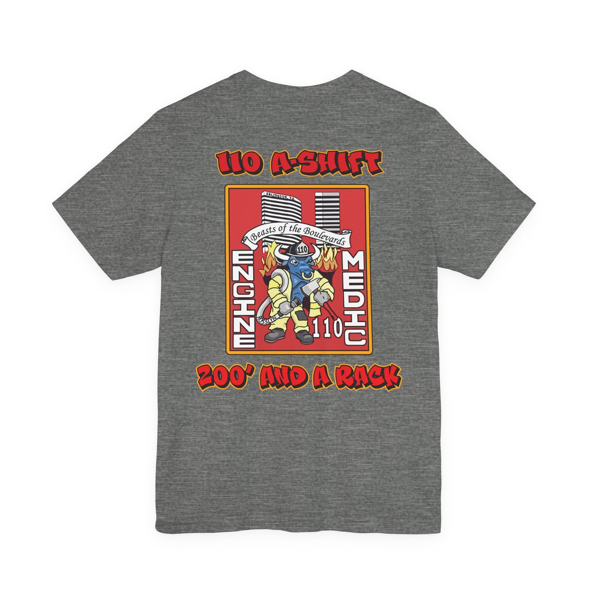 110 A-Shift Shirt Arlington - Bella+Canvas Soft Unisex Tee