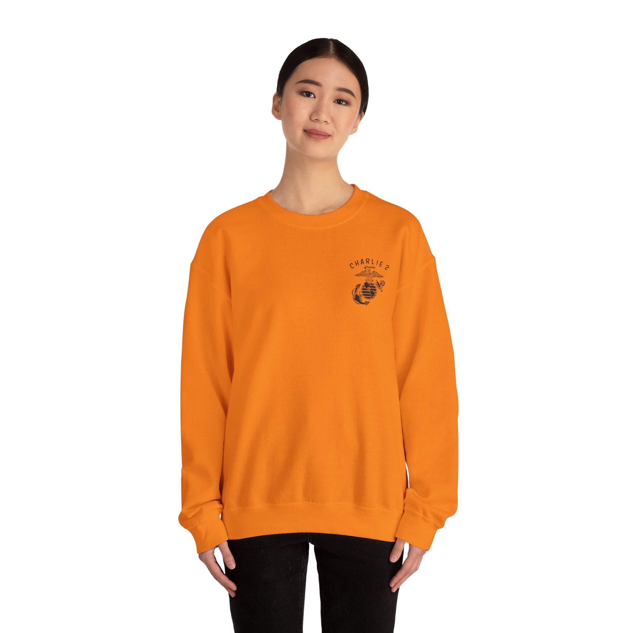 Charlie 2 Ronin (blackLogo) - Gildan Unisex Heavy Blend™ Crewneck Sweatshirt