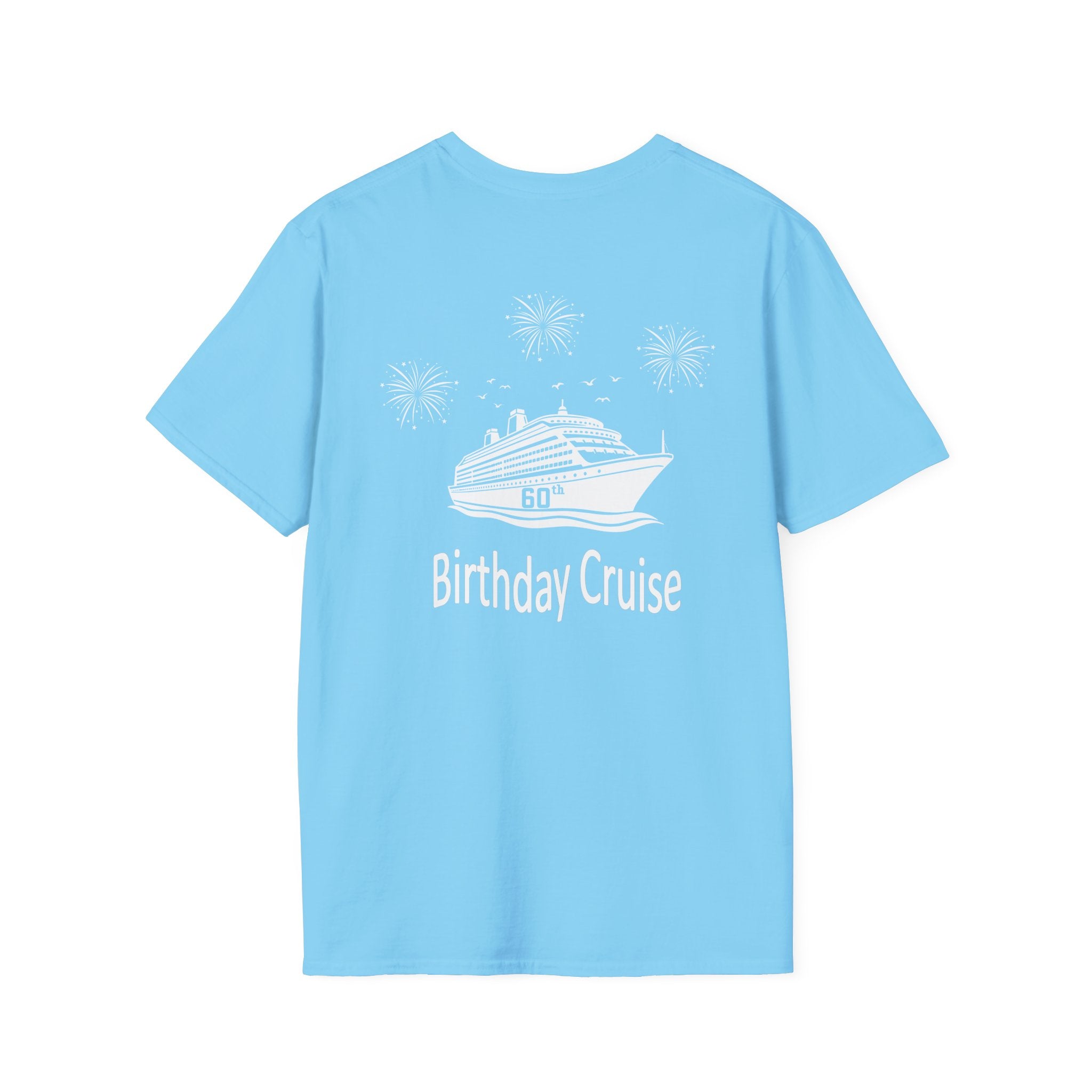 Renee Family Cruise white - Unisex Softstyle Cotton T-Shirt