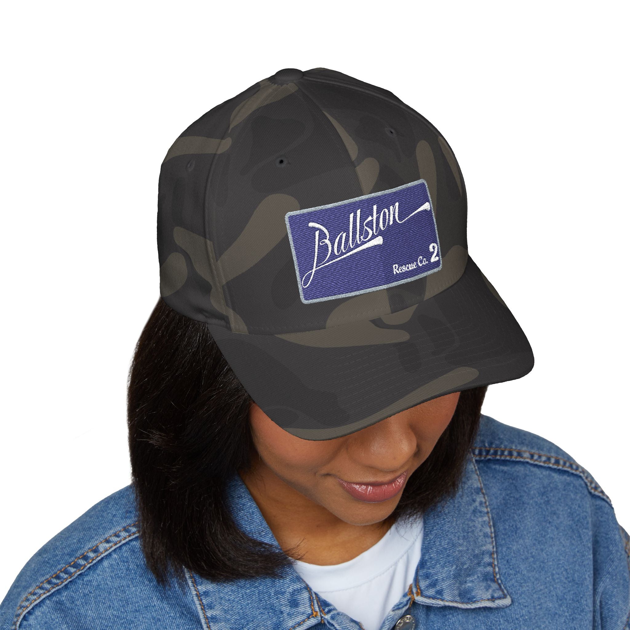 Arlington Ballston Rescue 2 - FLEXFIT Closed-Back Structured Cap (Embroidery)