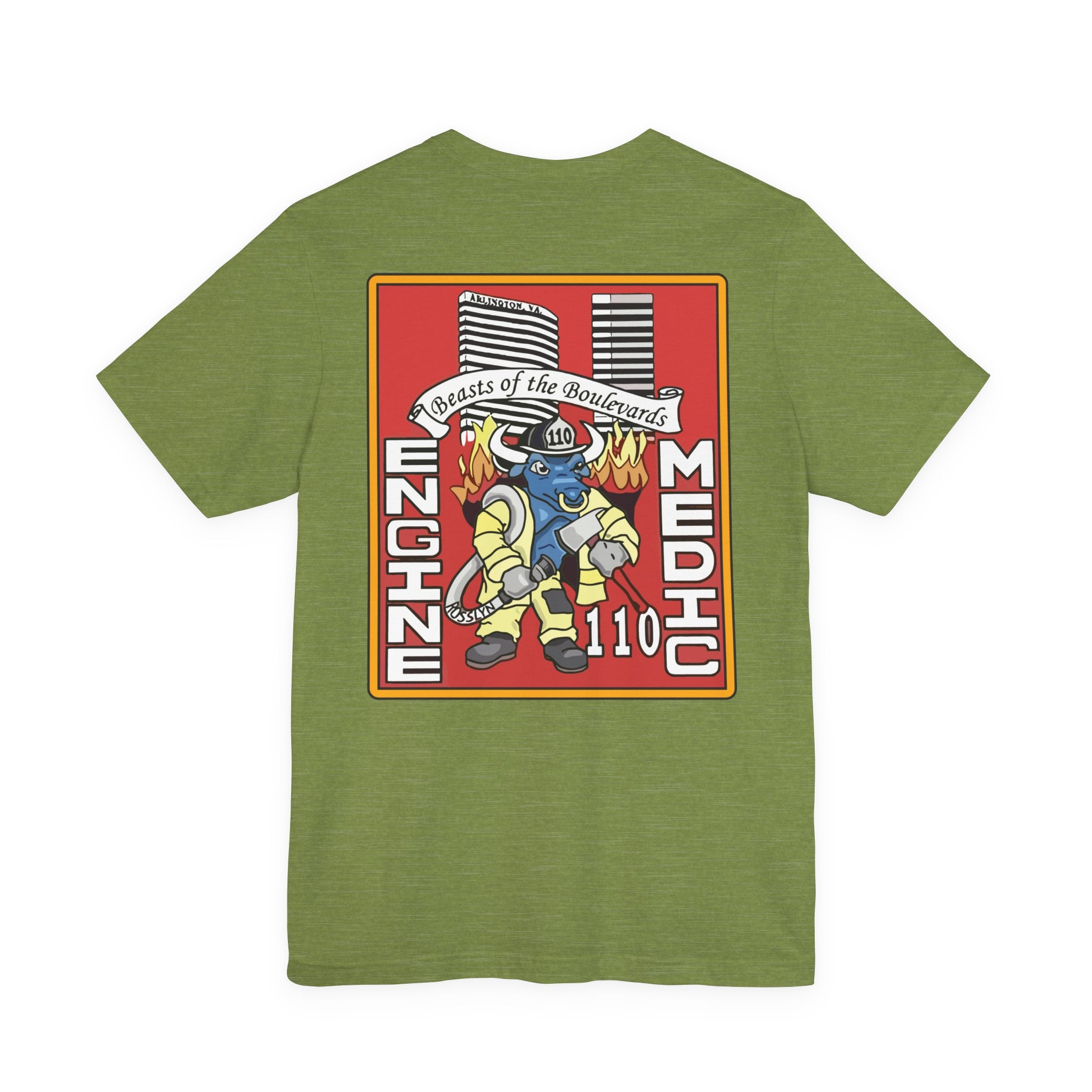 Station 10 Beast Front and Back - Bella+Canvas Soft Unisex Tee