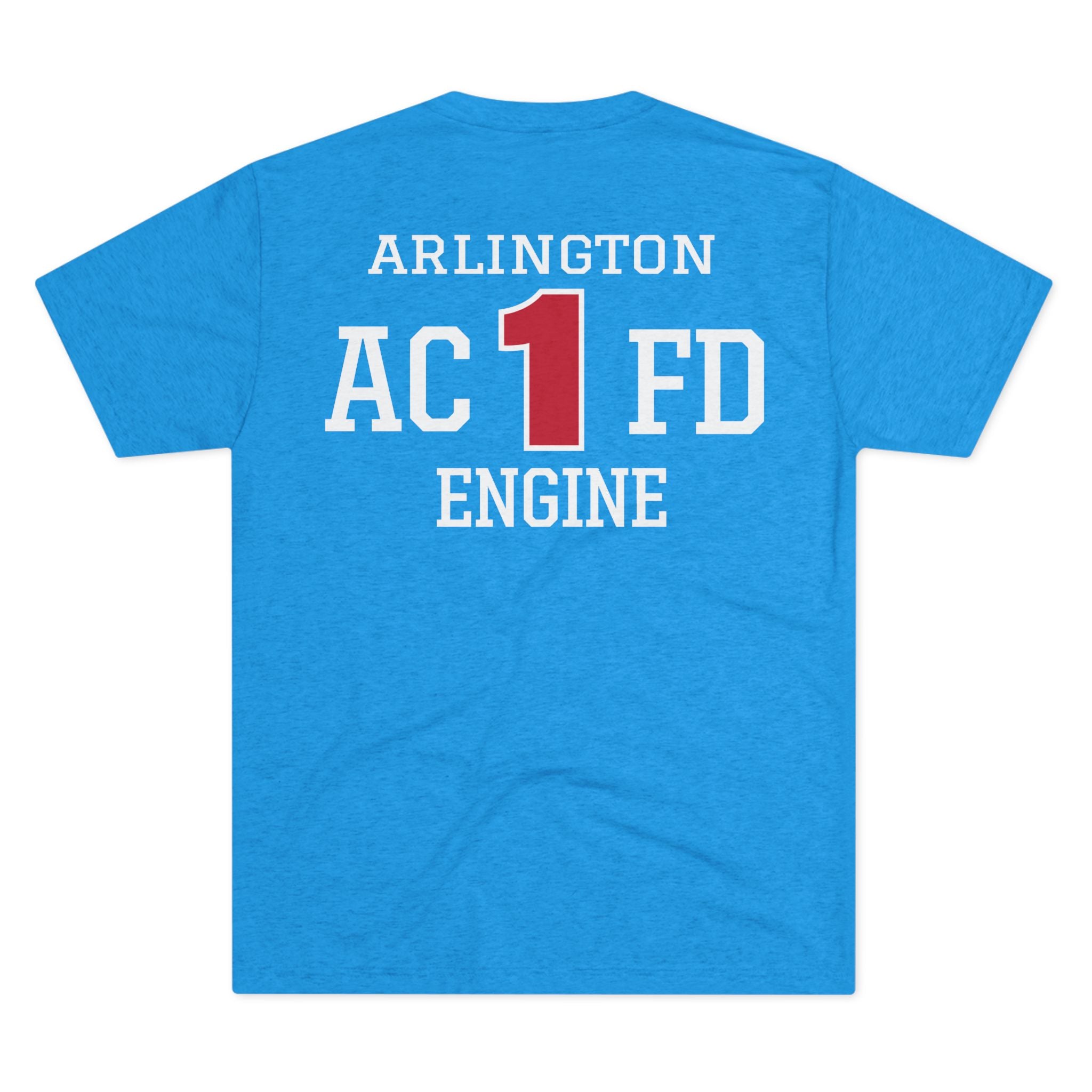 Arlington Engine 1 - NextLevel Tri-Blend Crew Tee
