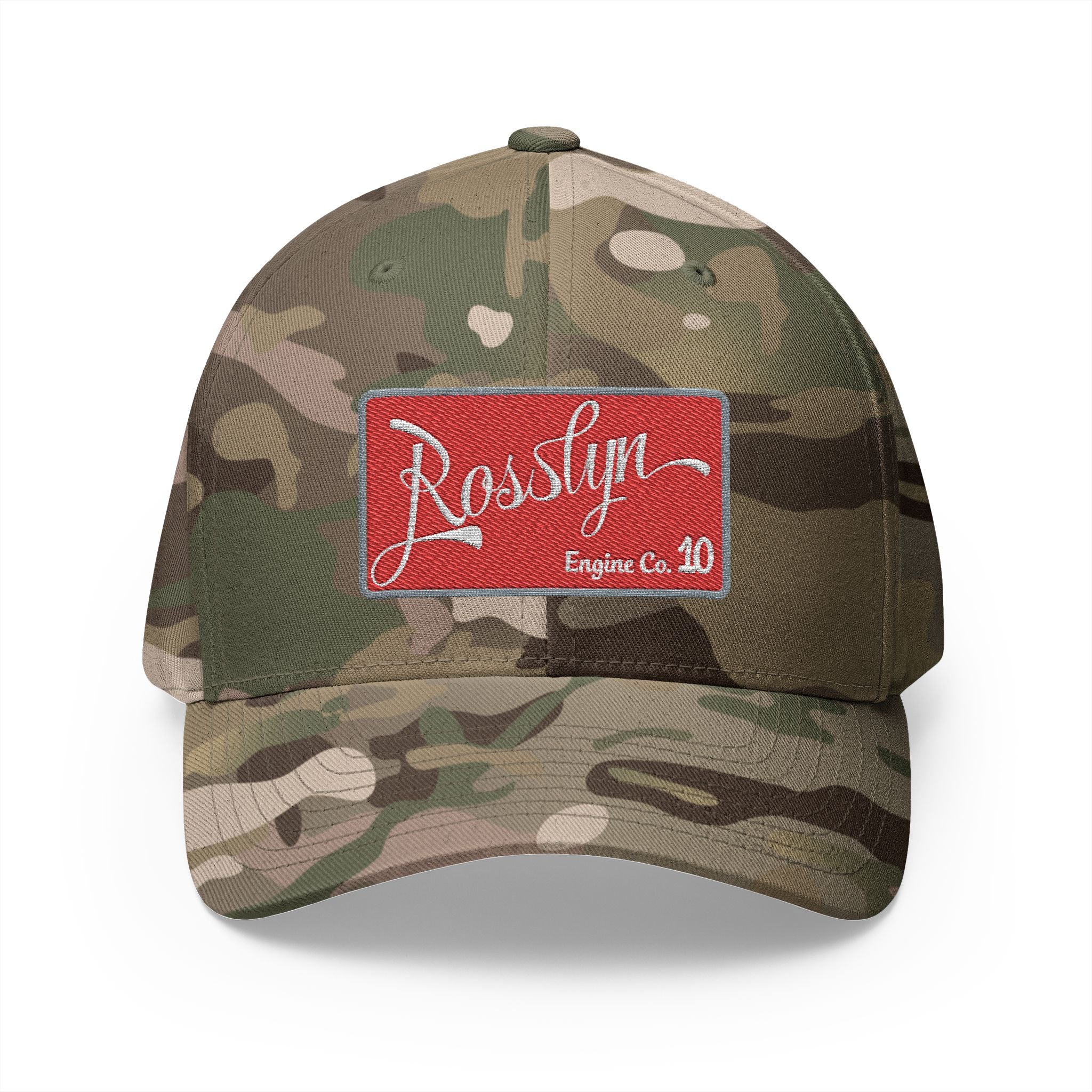 Arlington Rosslyn Engine 10 - FLEXFIT Closed-Back Structured Cap (Embroidery)