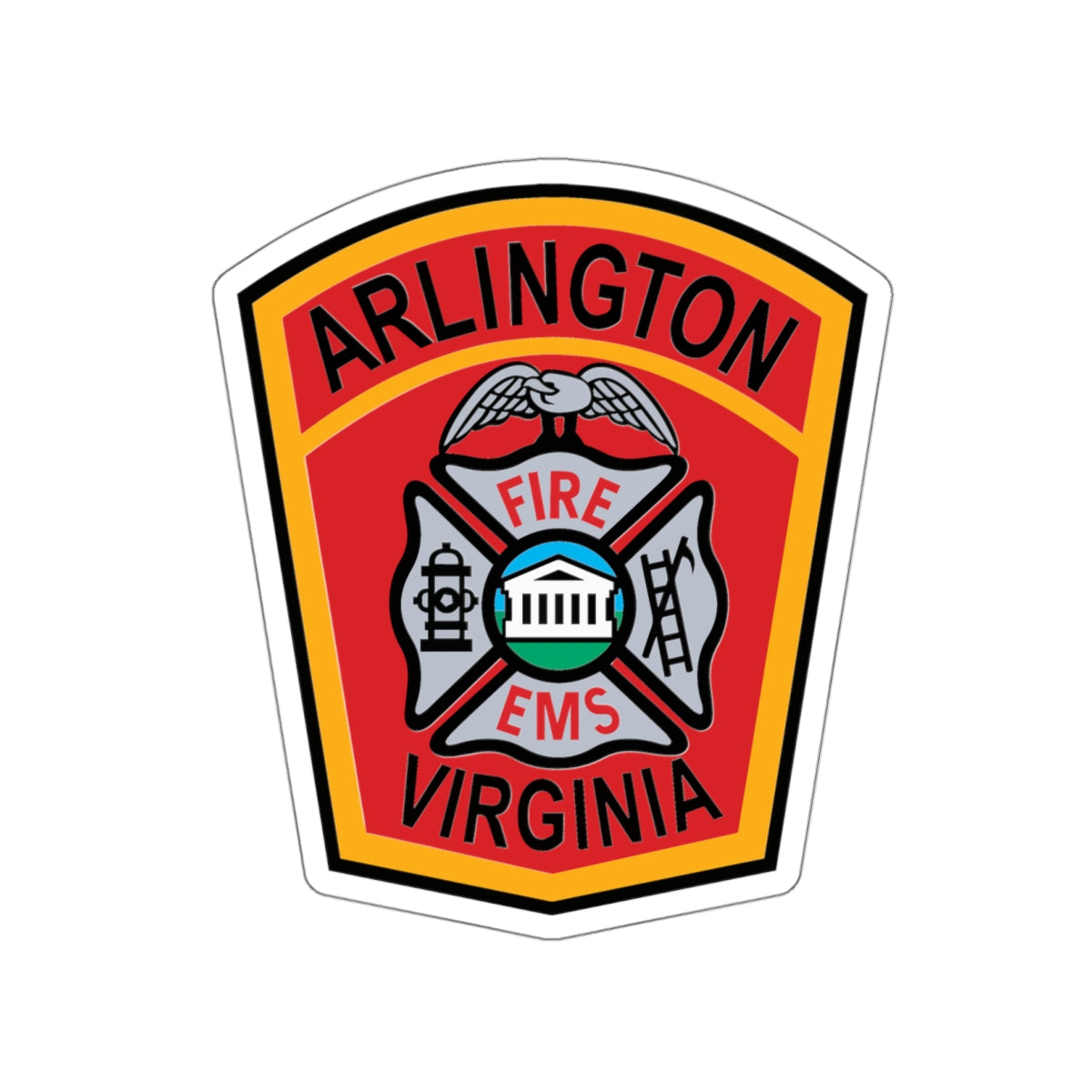 Die-Cut Stickers - Arlington Patch
