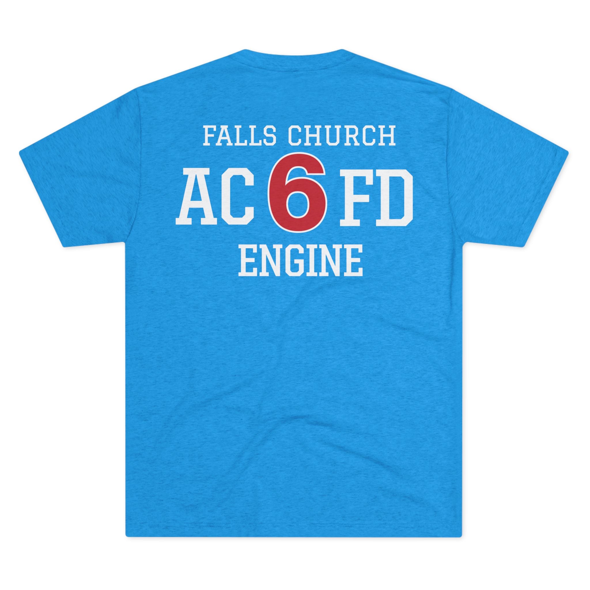 Engine 6 Falls Church - NextLevel Tri-Blend Crew Tee