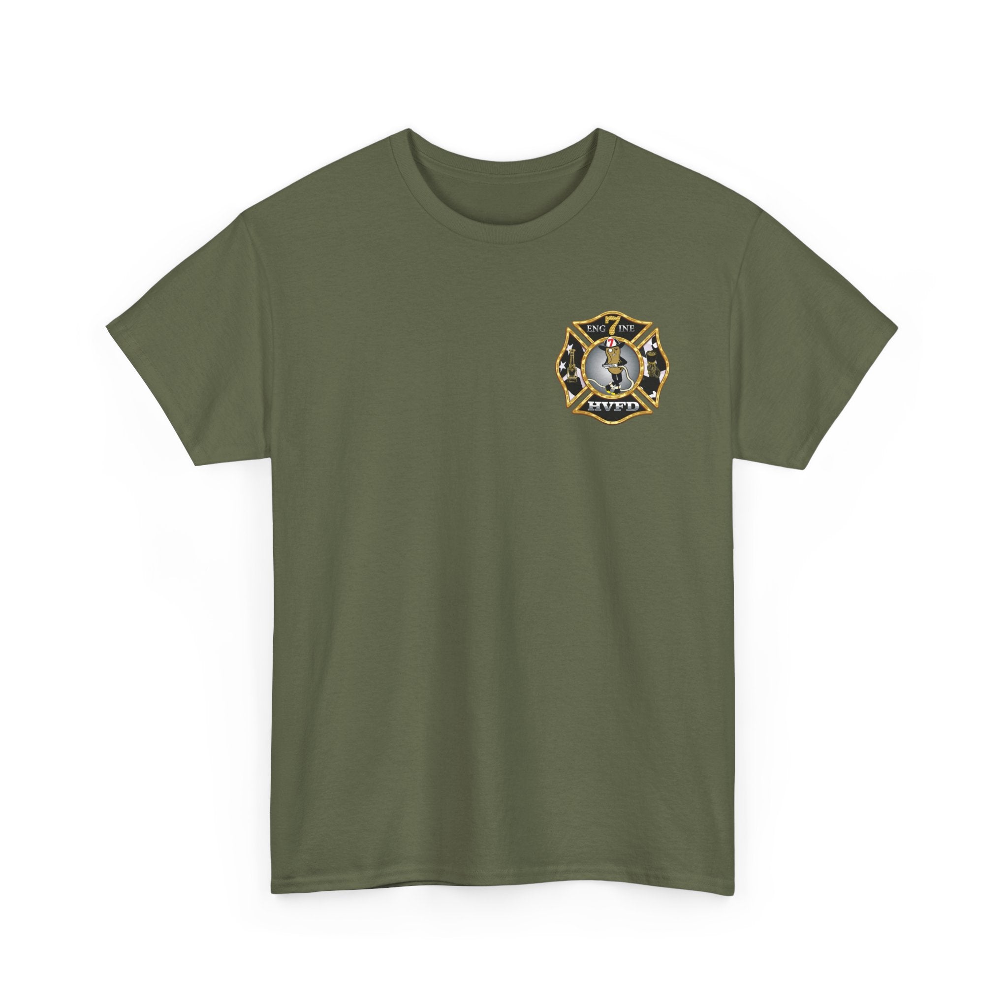 Hollywood MD Vol. Fire Eng7ine - Heavy Cotton Unisex Tee