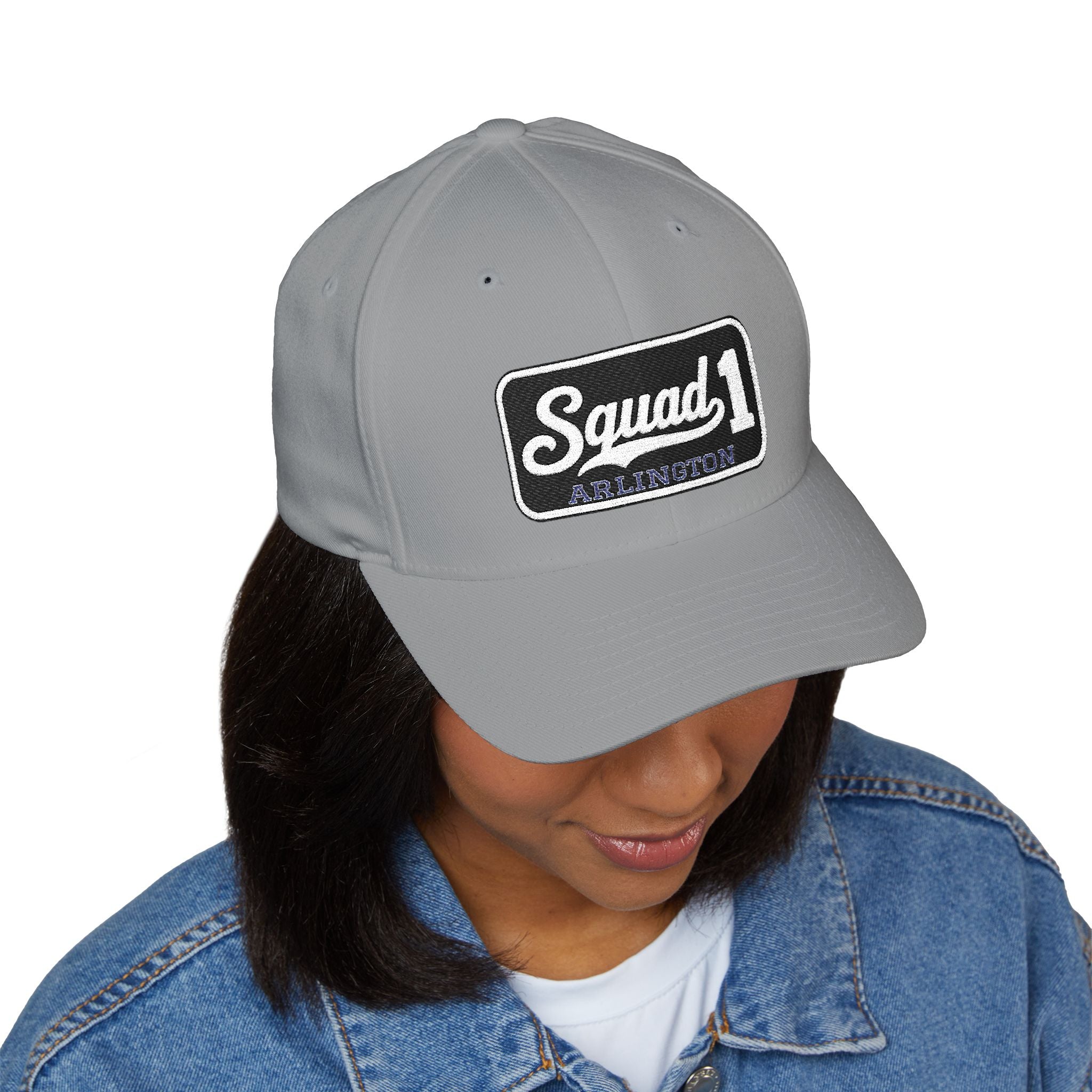 Arlington Squad 1 - FLEXFIT Closed-Back Structured Cap (Embroidery)