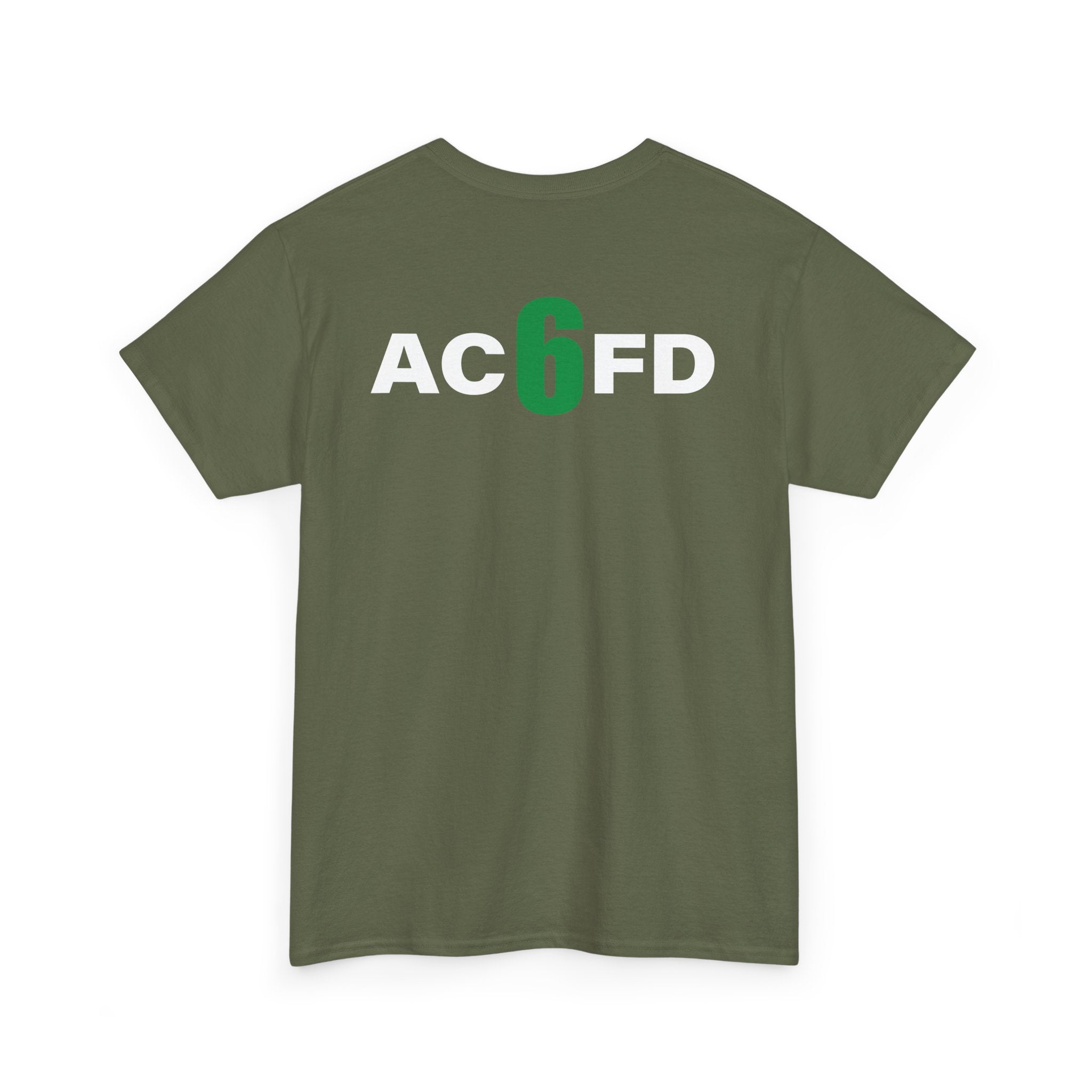 Station 6 Truck (On Duty Approved) - Heavy Cotton Unisex Tee